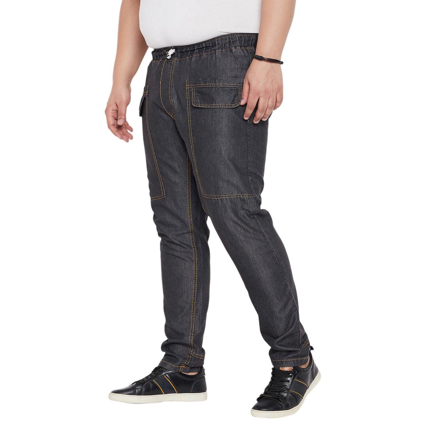 Men Plus Size Numan Solid Trouser - Image 3