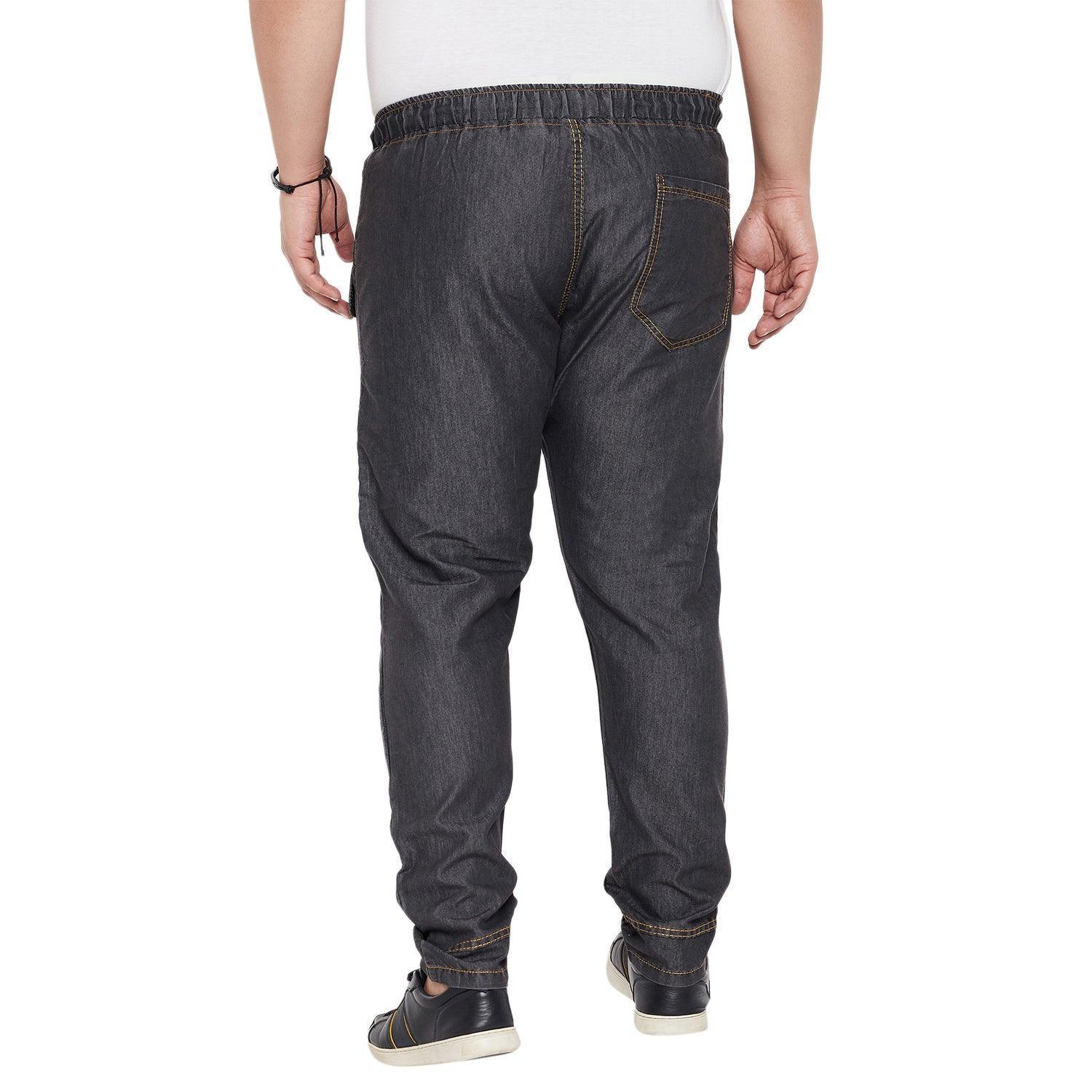 Men Plus Size Numan Solid Trouser - Image 5