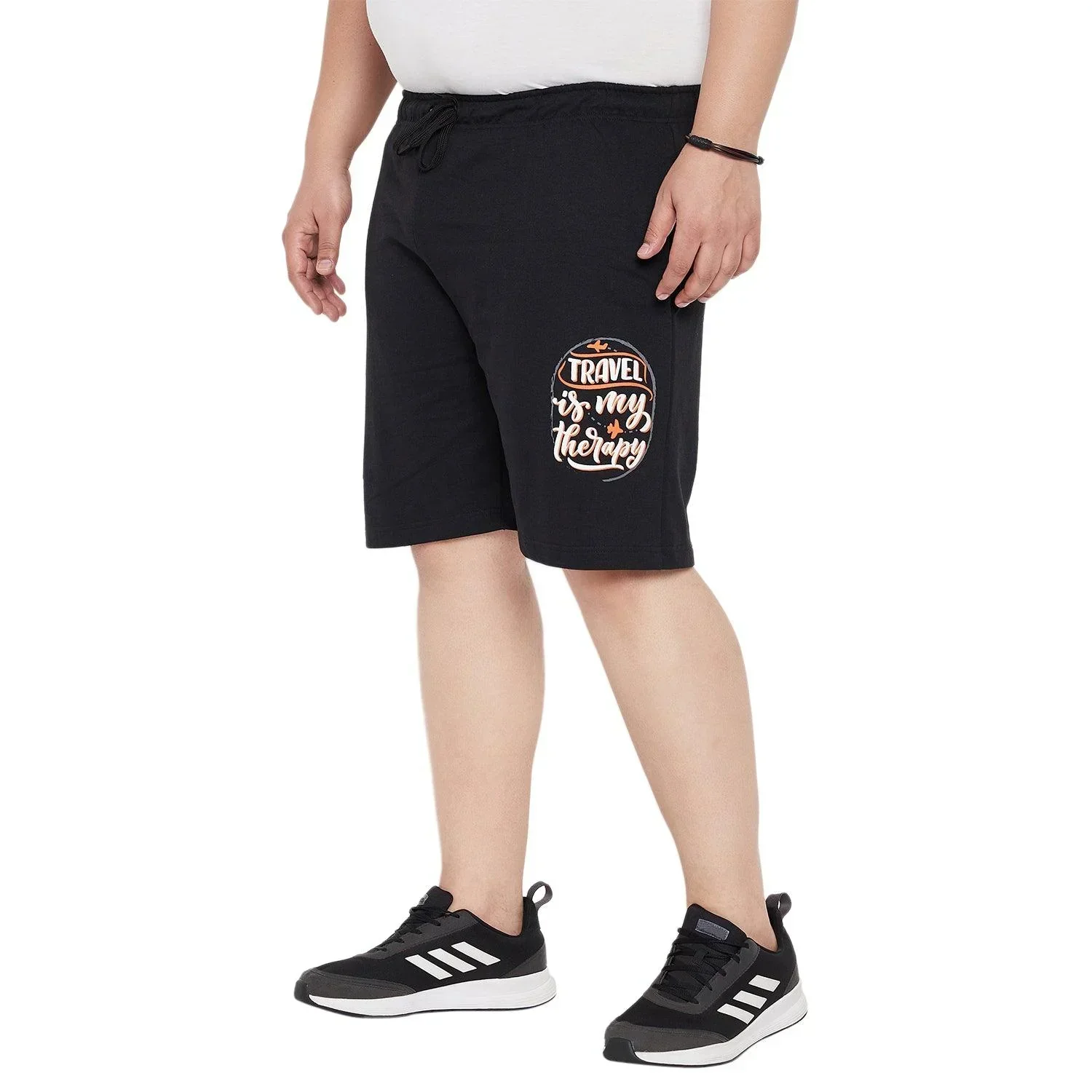 Men Plus Size Octavia Printed Shorts - Image 3