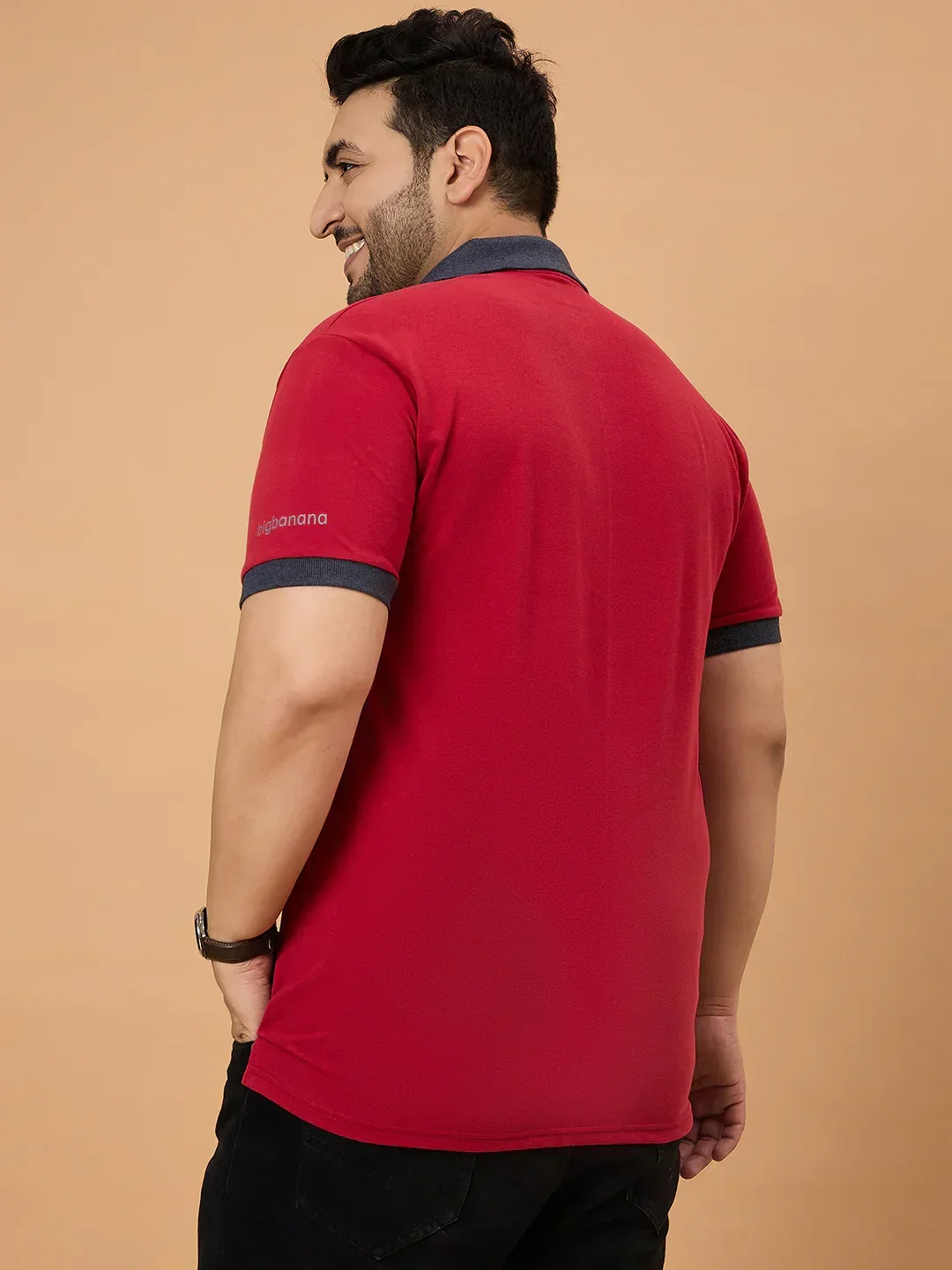 Men Plus Size Orilo Solid Polo Tshirt - Image 7