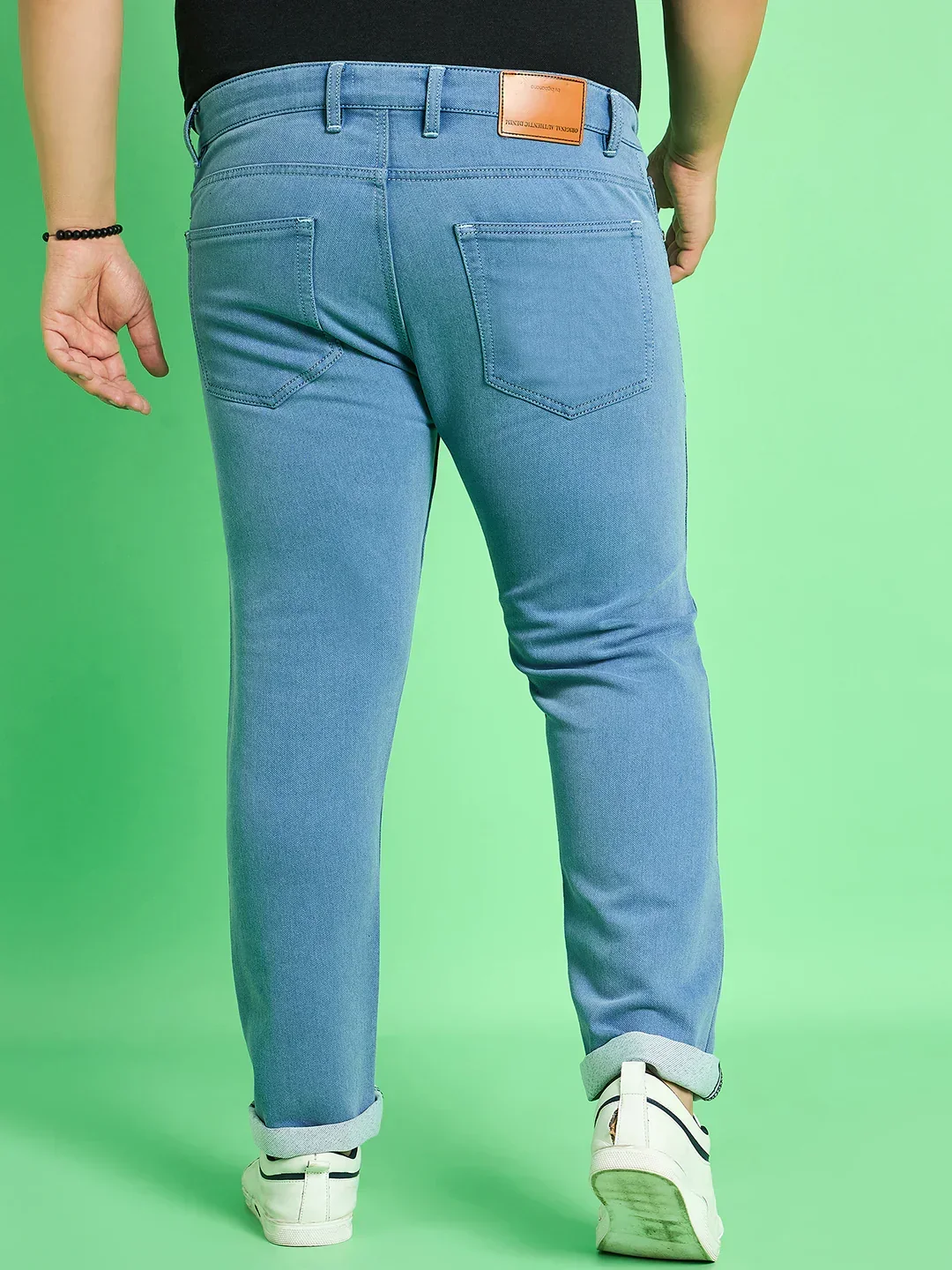 Men Plus Size Kaleb Solid Jeans - Image 5