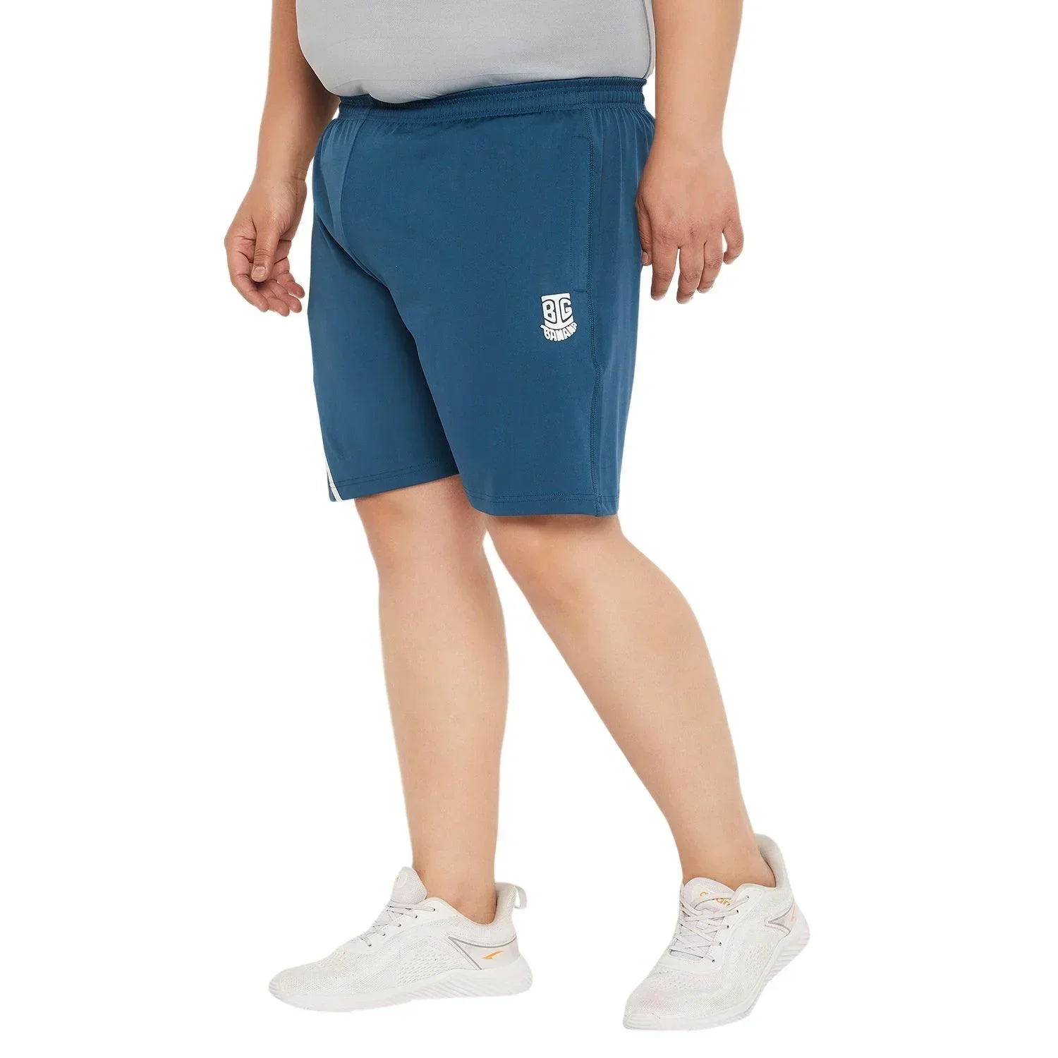 Men Plus Size Peterson Solid Shorts - Image 3