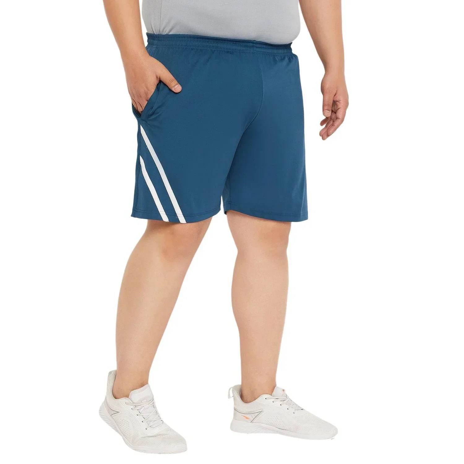 Men Plus Size Peterson Solid Shorts - Image 4