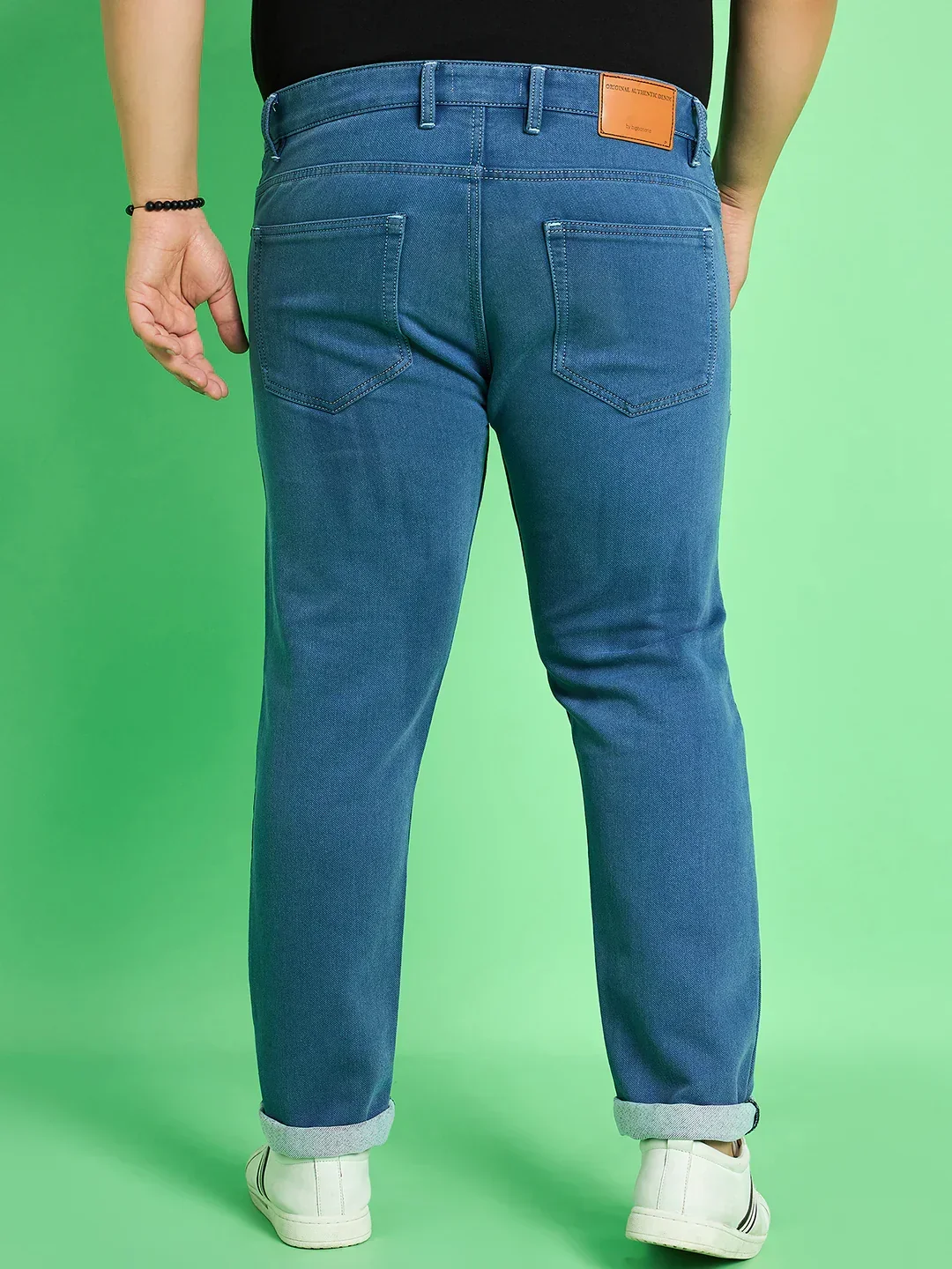Men Plus Size Jorge Solid Jeans - Image 5