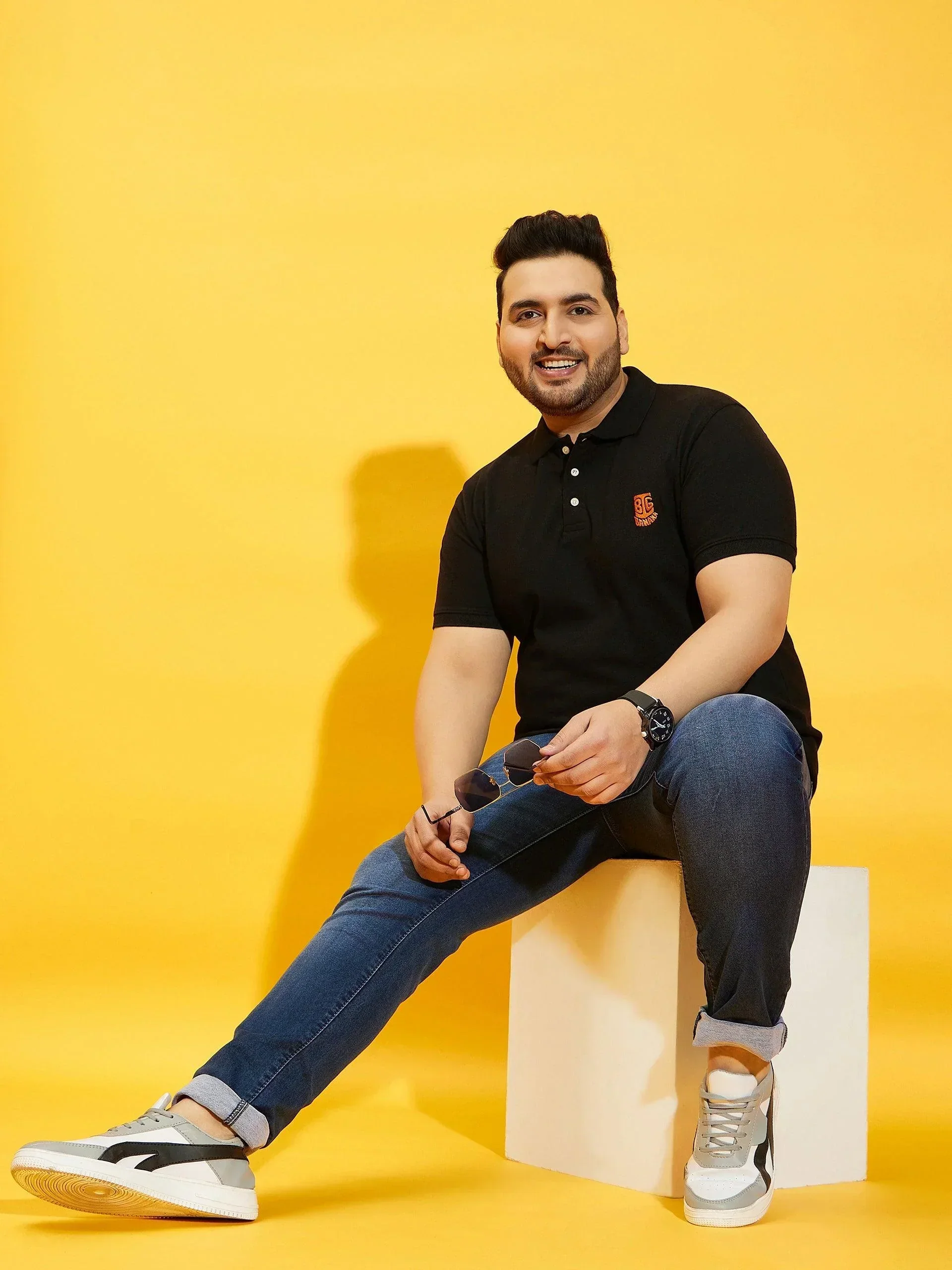 Men Plus Size Plural Solid Jeans - Image 6