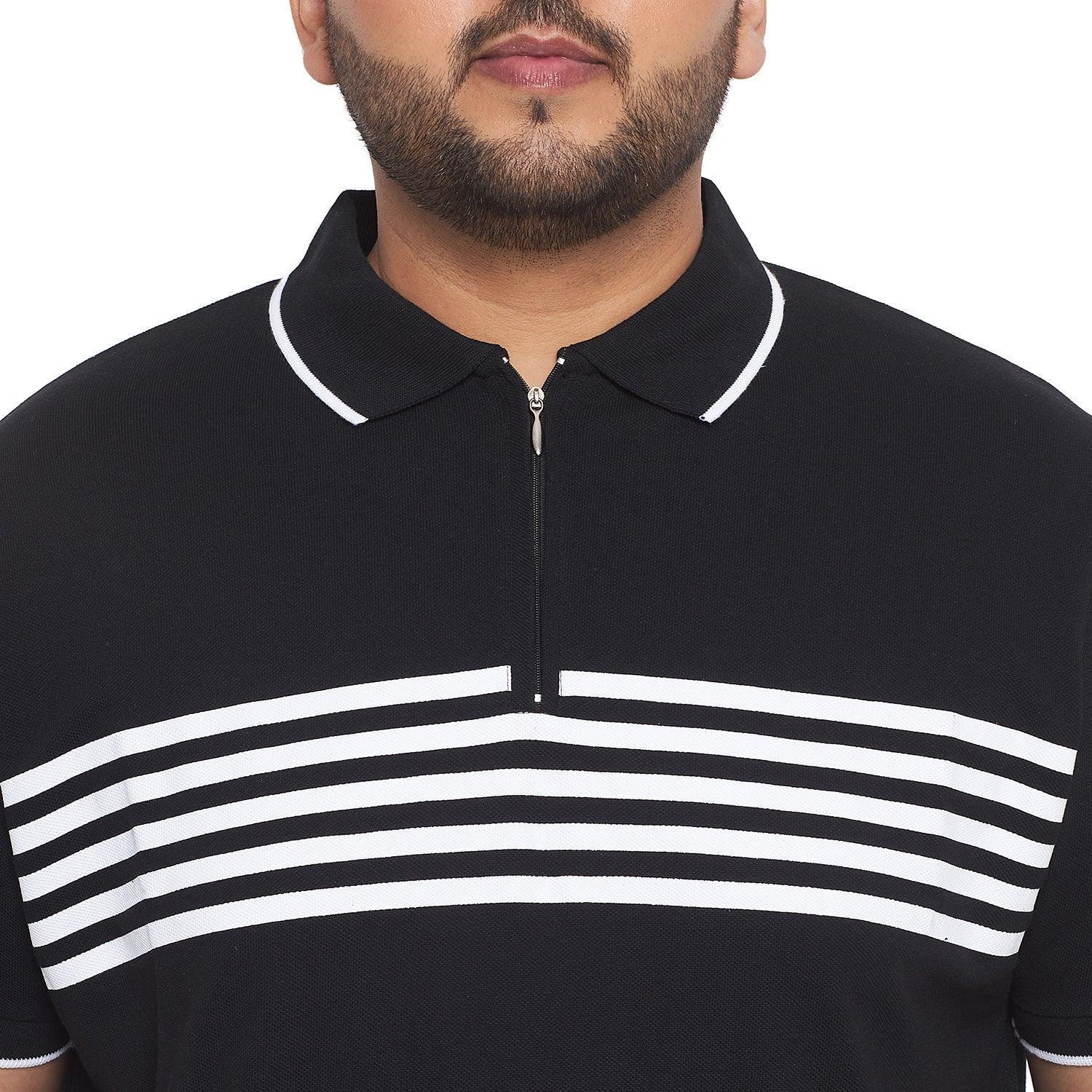 Men Plus Size Pole Printed Polo Tshirt - Image 6