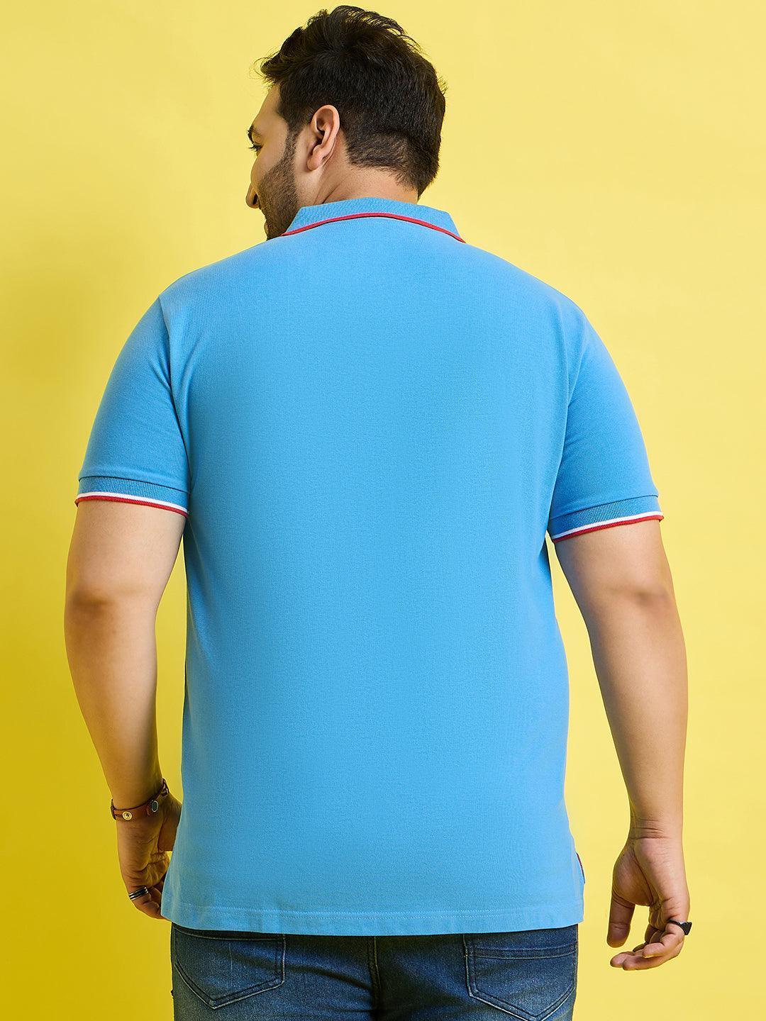 Men Plus Size Quala Solid Polo Tshirt - Image 6