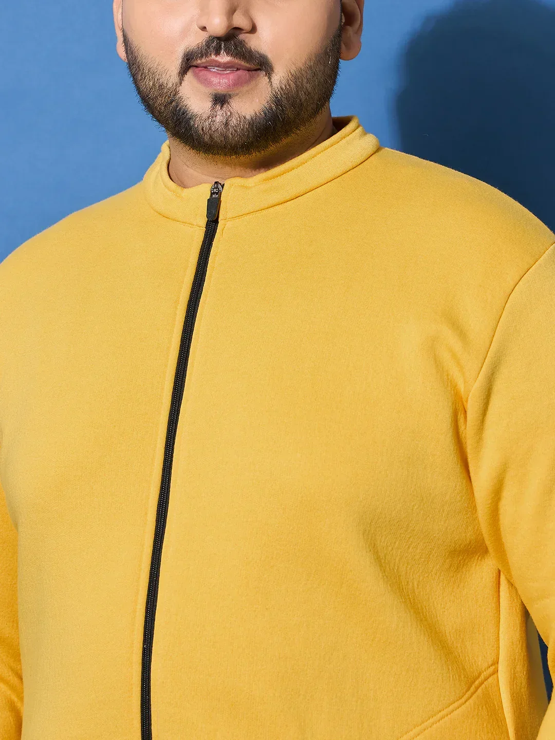 Men Plus Size Racket Printed Jacket - Image 6