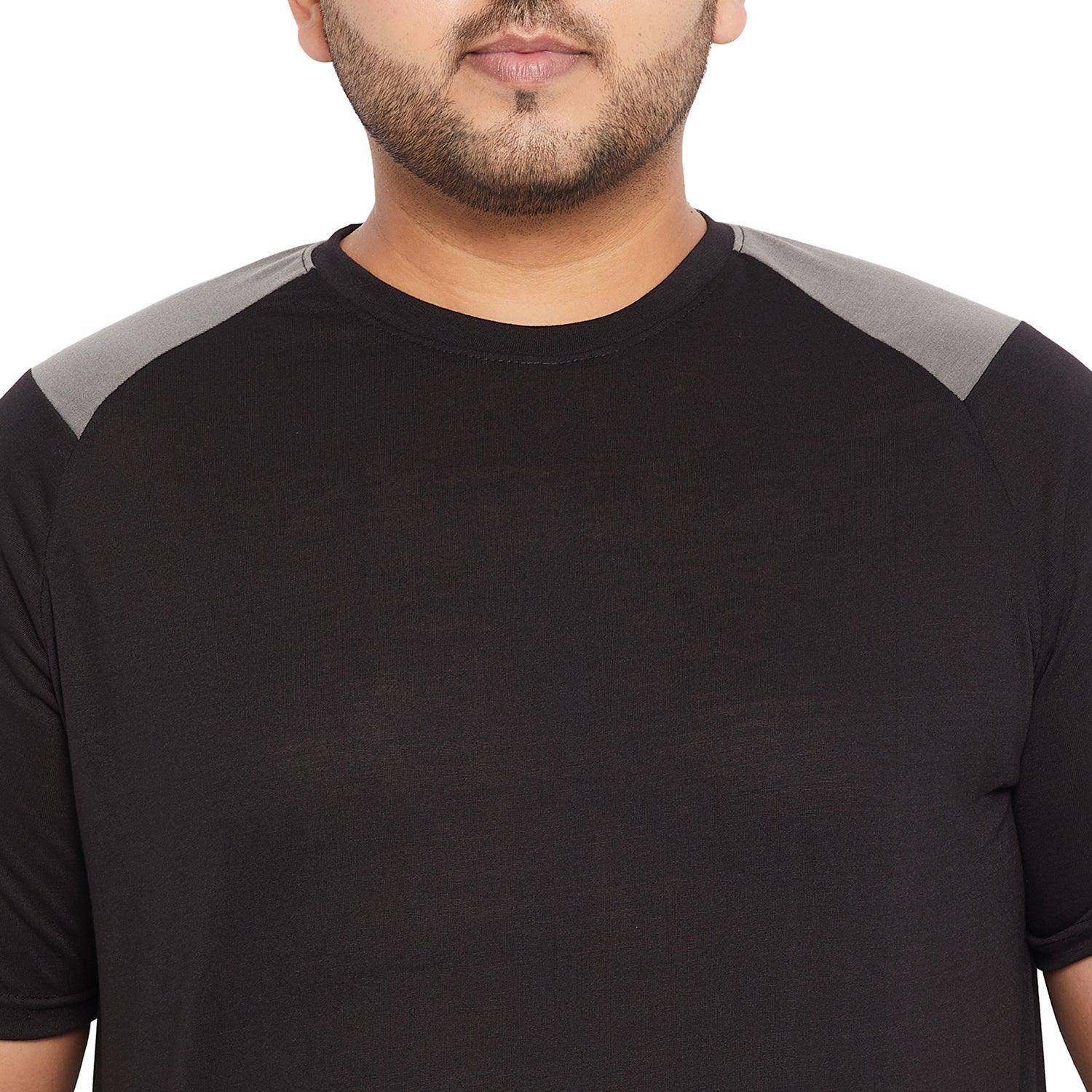 Men Plus Size Ralphy-B Solid Round Neck Tshirt - Image 6