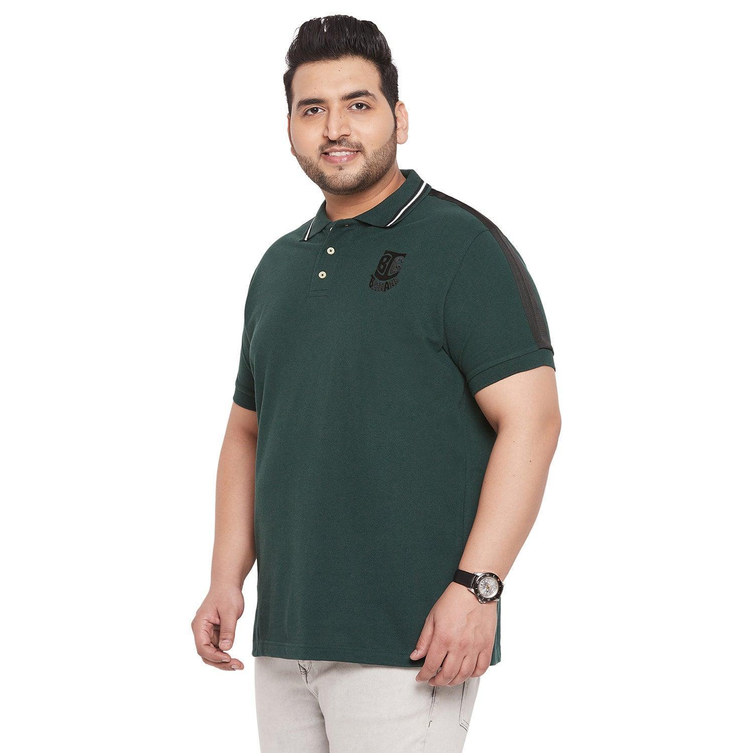 Men Plus Size Reece Solid Polo Tshirt - Image 3