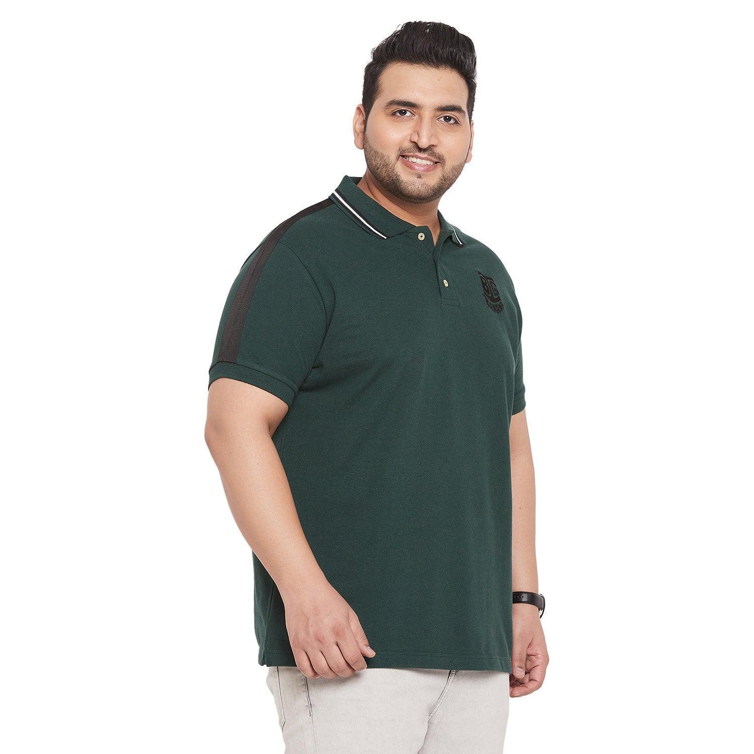 Men Plus Size Reece Solid Polo Tshirt - Image 4
