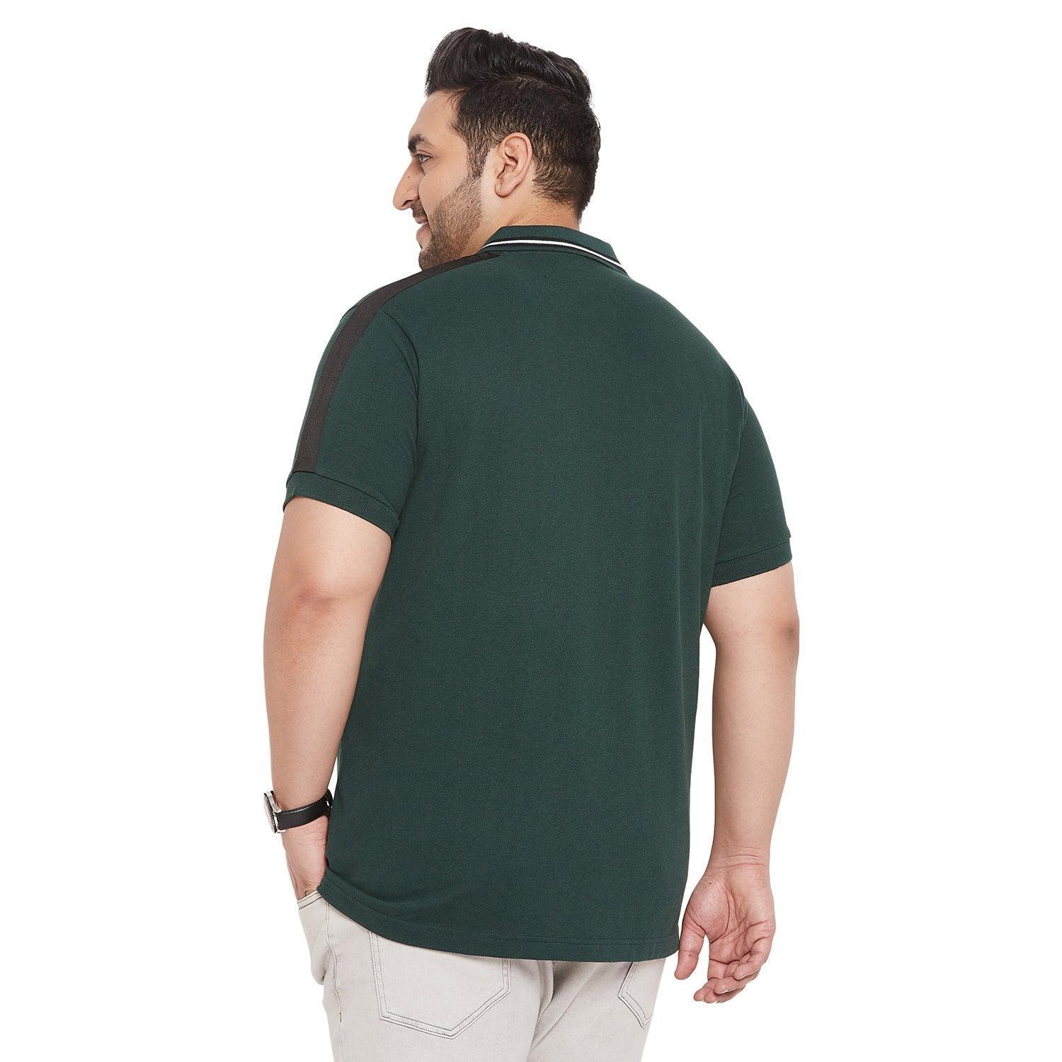 Men Plus Size Reece Solid Polo Tshirt - Image 5