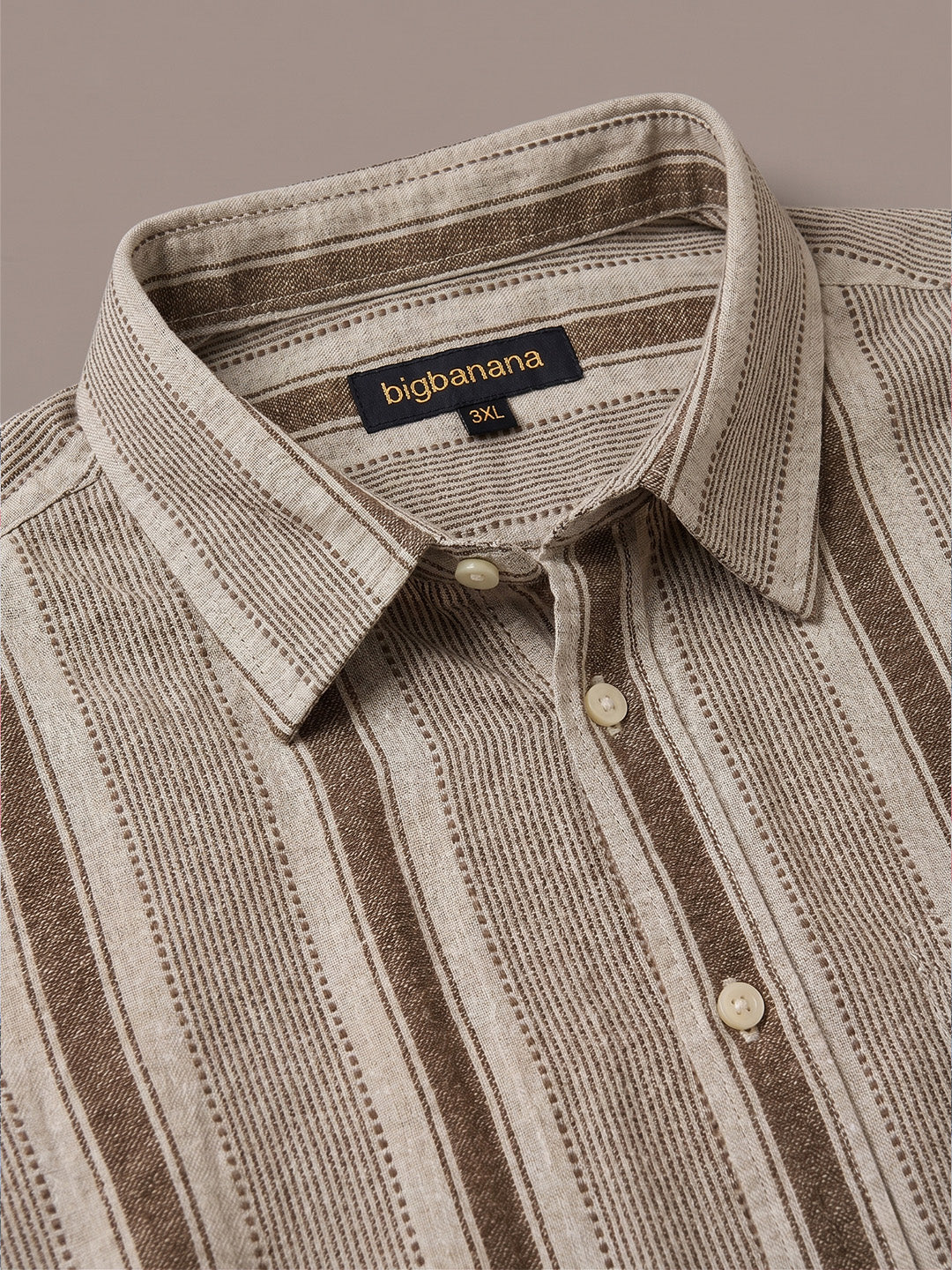 Men Plus Size Rextonix Multi Textured Shirts - Image 4