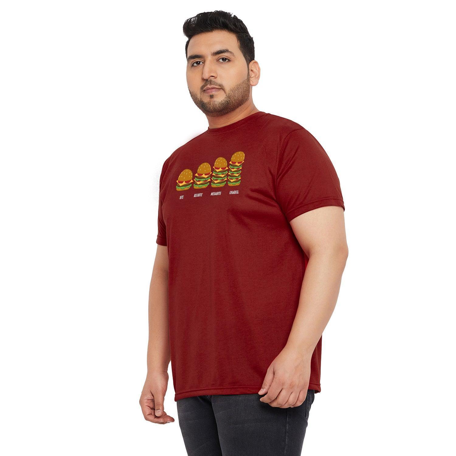 Men Plus Size Rodes Printed Round Neck Tshirt - Image 3