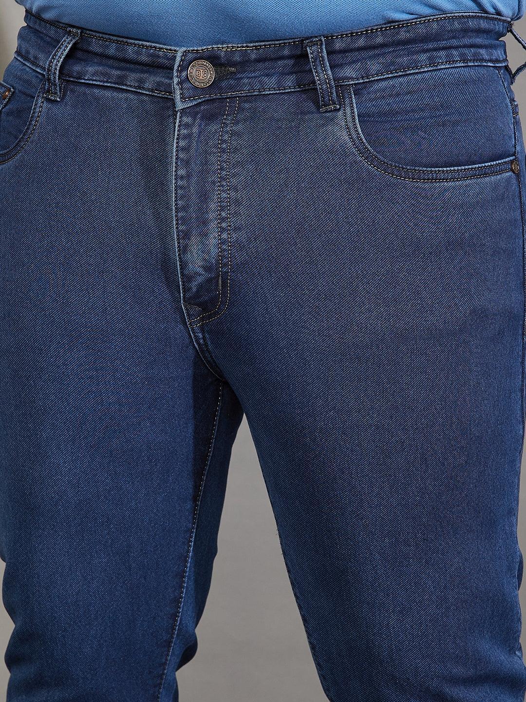 Men Plus Size Ronald Solid Jeans - Image 7