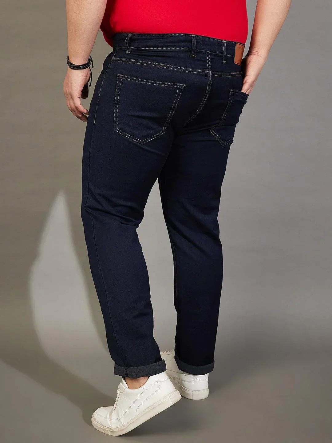 Men Plus Size Ruther Tinted Washed Jeans - Image 5
