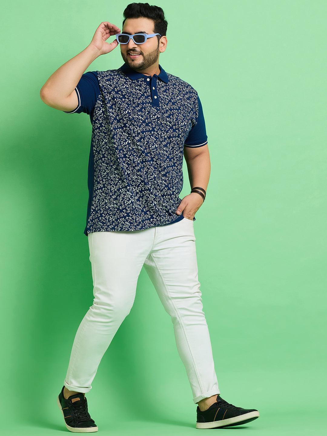 Men Plus Size Siaya Printed Polo Tshirt - Image 2