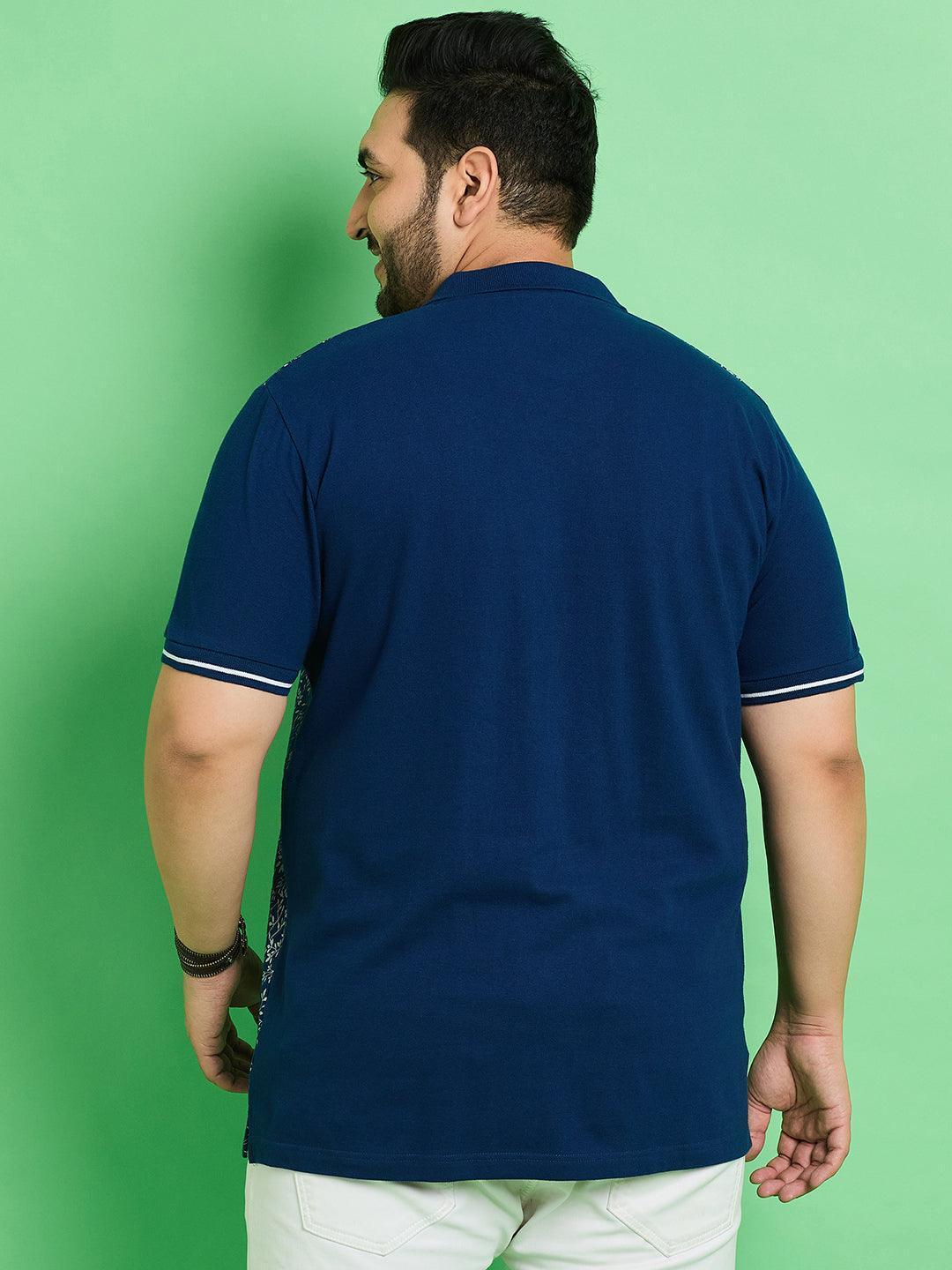 Men Plus Size Siaya Printed Polo Tshirt - Image 5