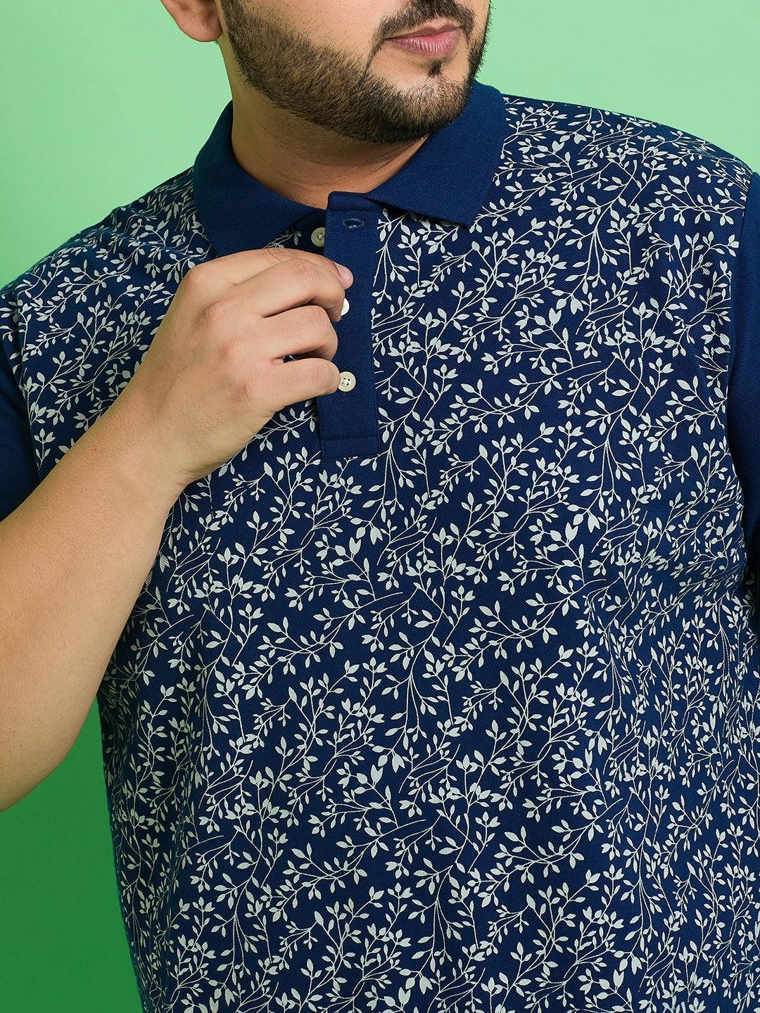 Men Plus Size Siaya Printed Polo Tshirt - Image 6