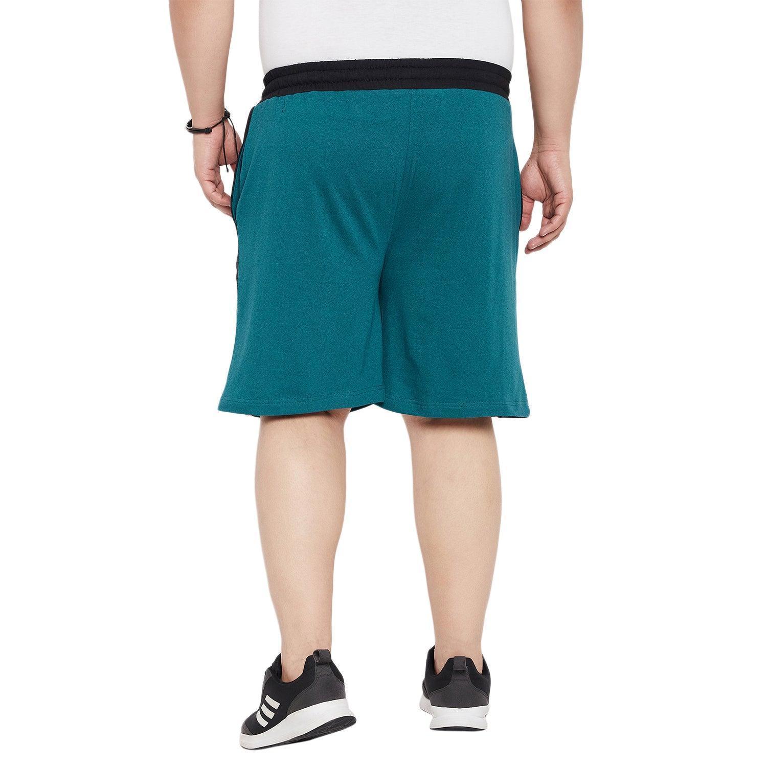 Men Plus Size Skoda Colorblock Shorts - Image 5