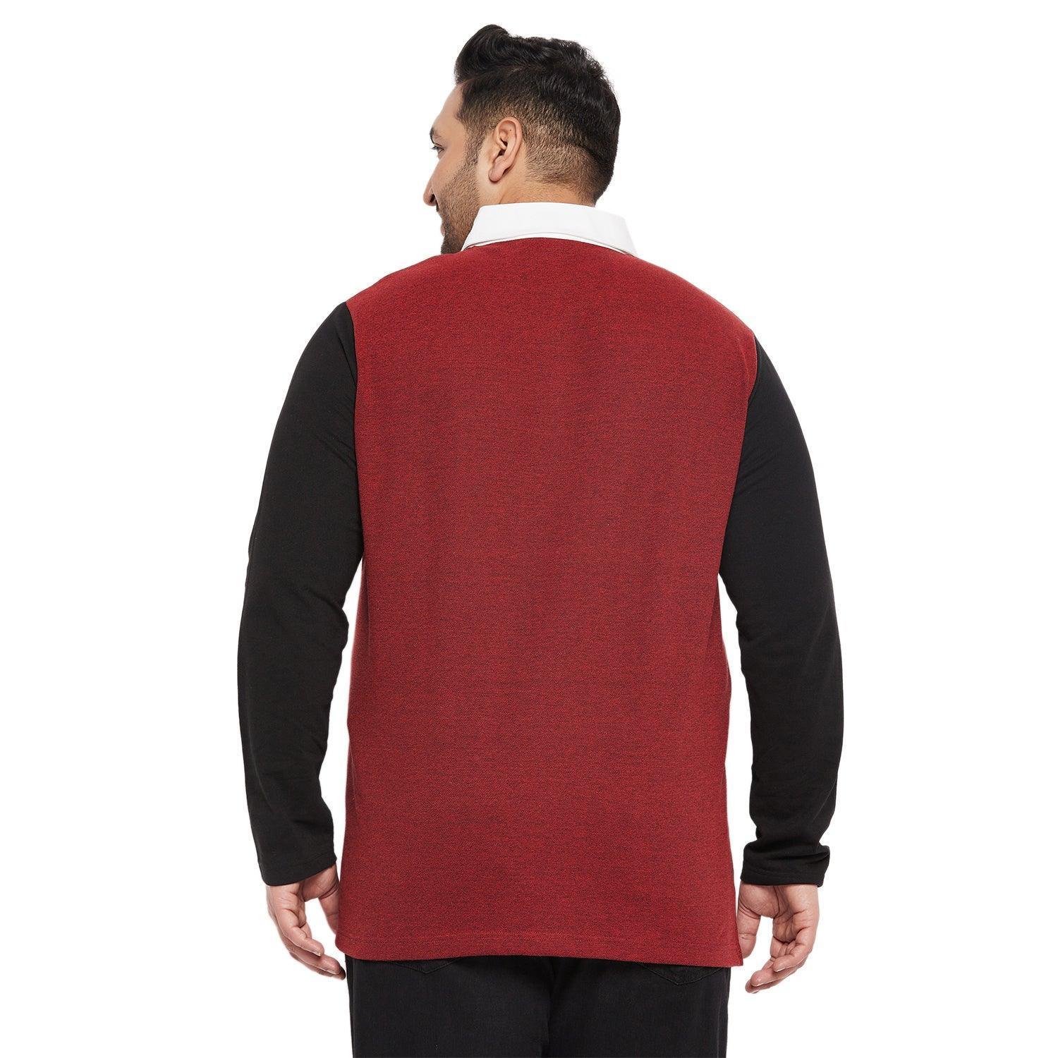 Men Plus Size Solly Colorblock Polo Tshirt - Image 5