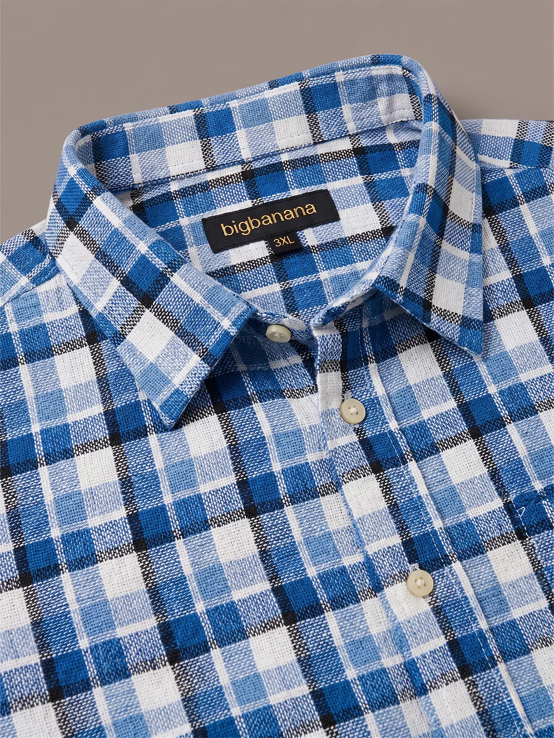 Men Plus Size StormWeave Multi Check Shirts - Image 4