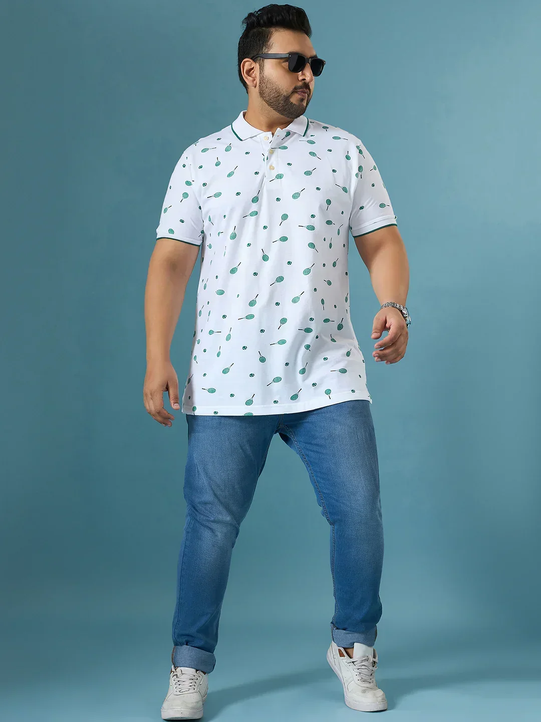 Men Plus Size Striker Polo Tshirt - Image 4