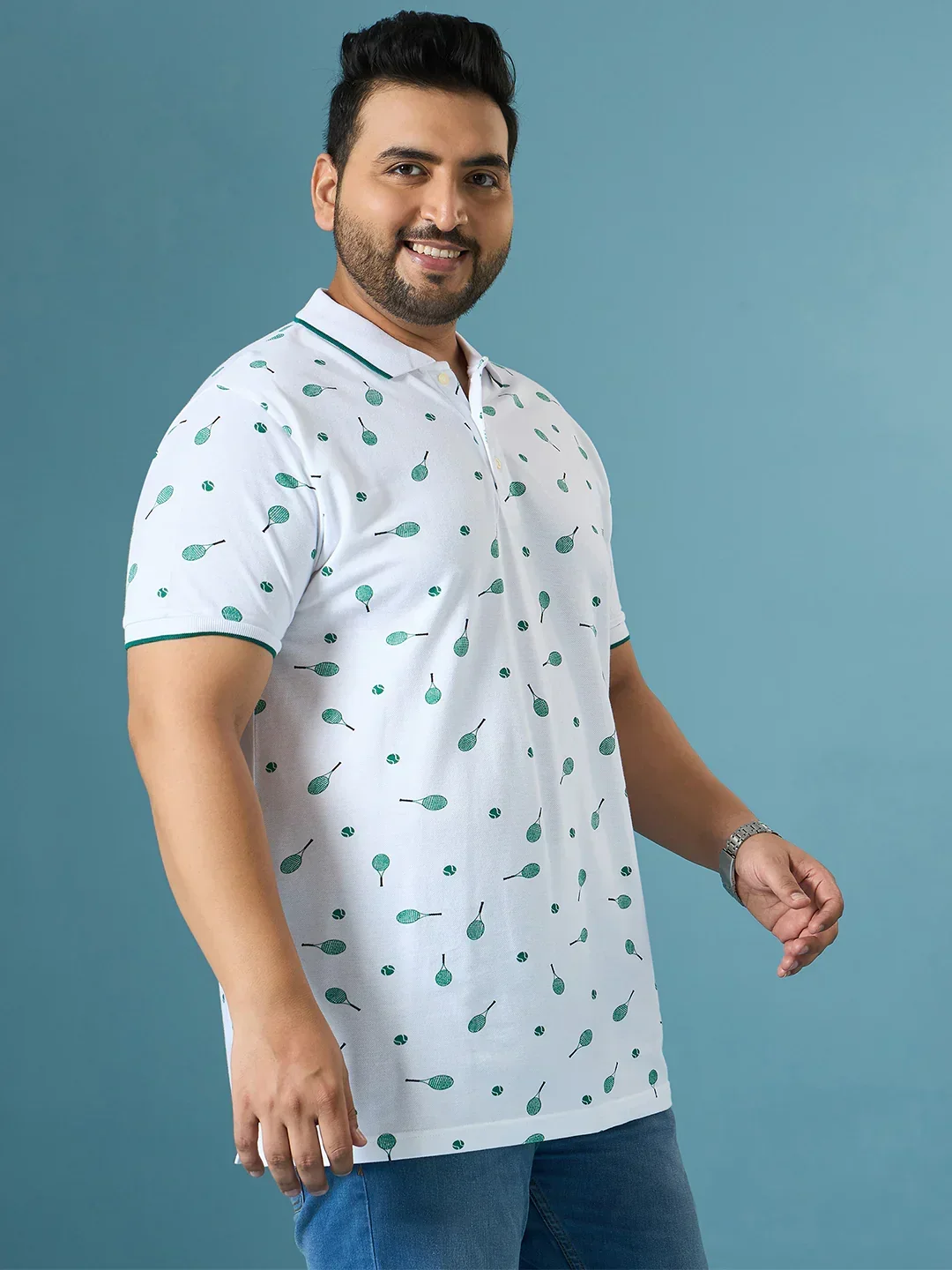 Men Plus Size Striker Polo Tshirt - Image 6
