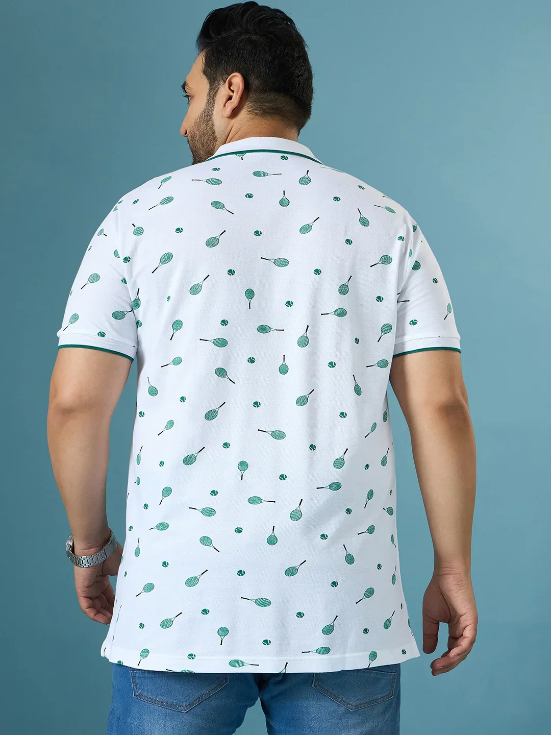 Men Plus Size Striker Polo Tshirt - Image 7