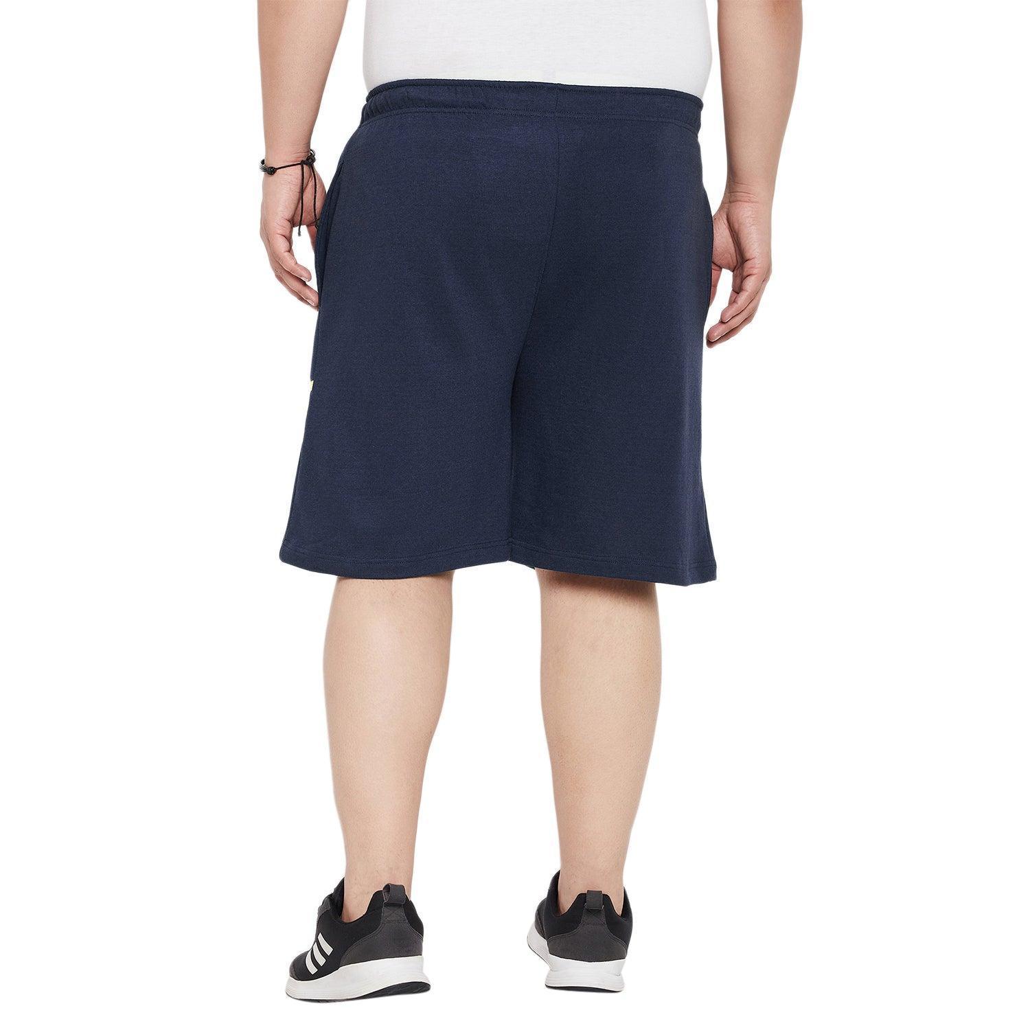Men Plus Size Stripe Solid Shorts - Image 5