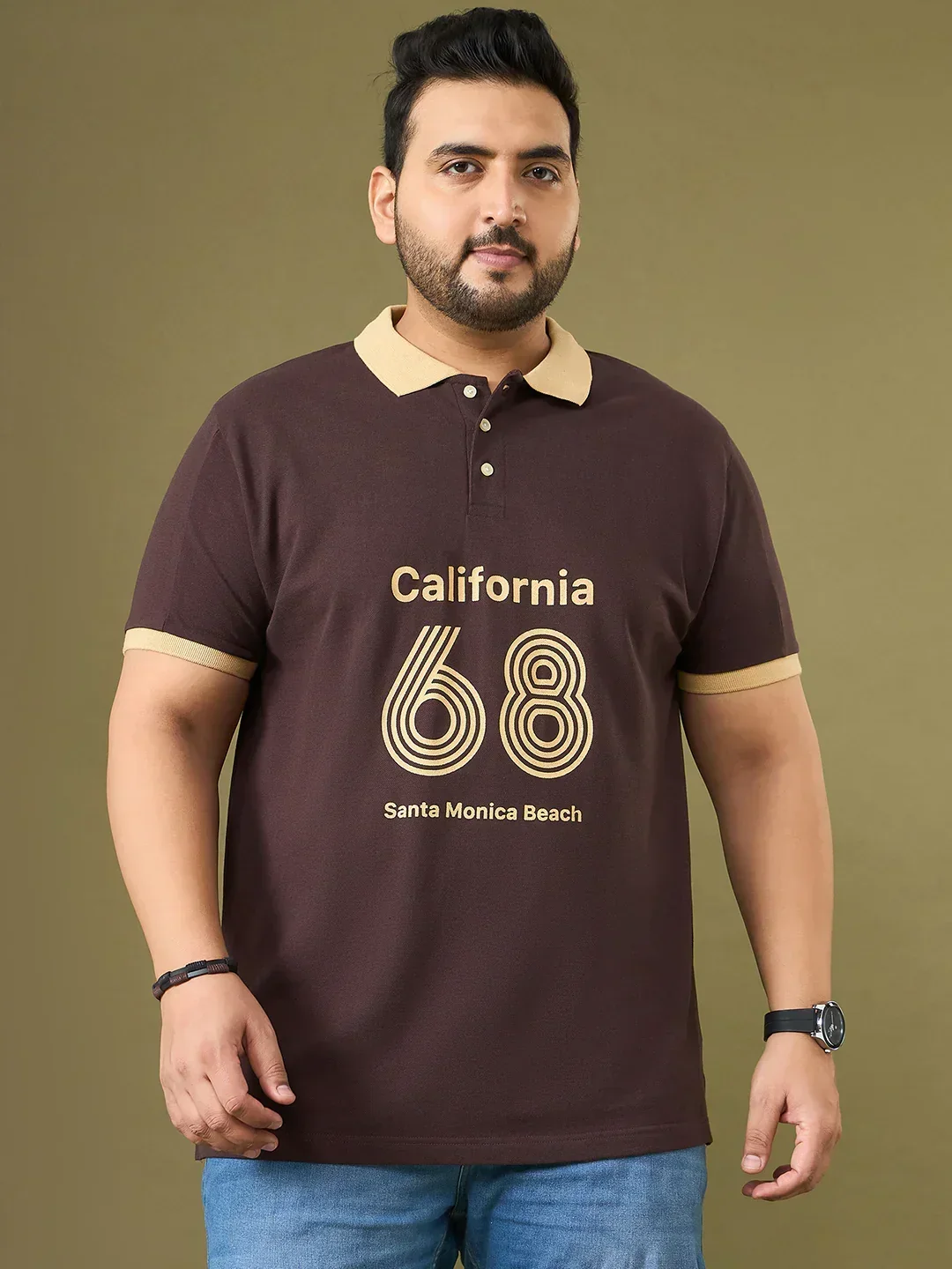 Men Plus Size Surfside Polo Tshirt - Image 3