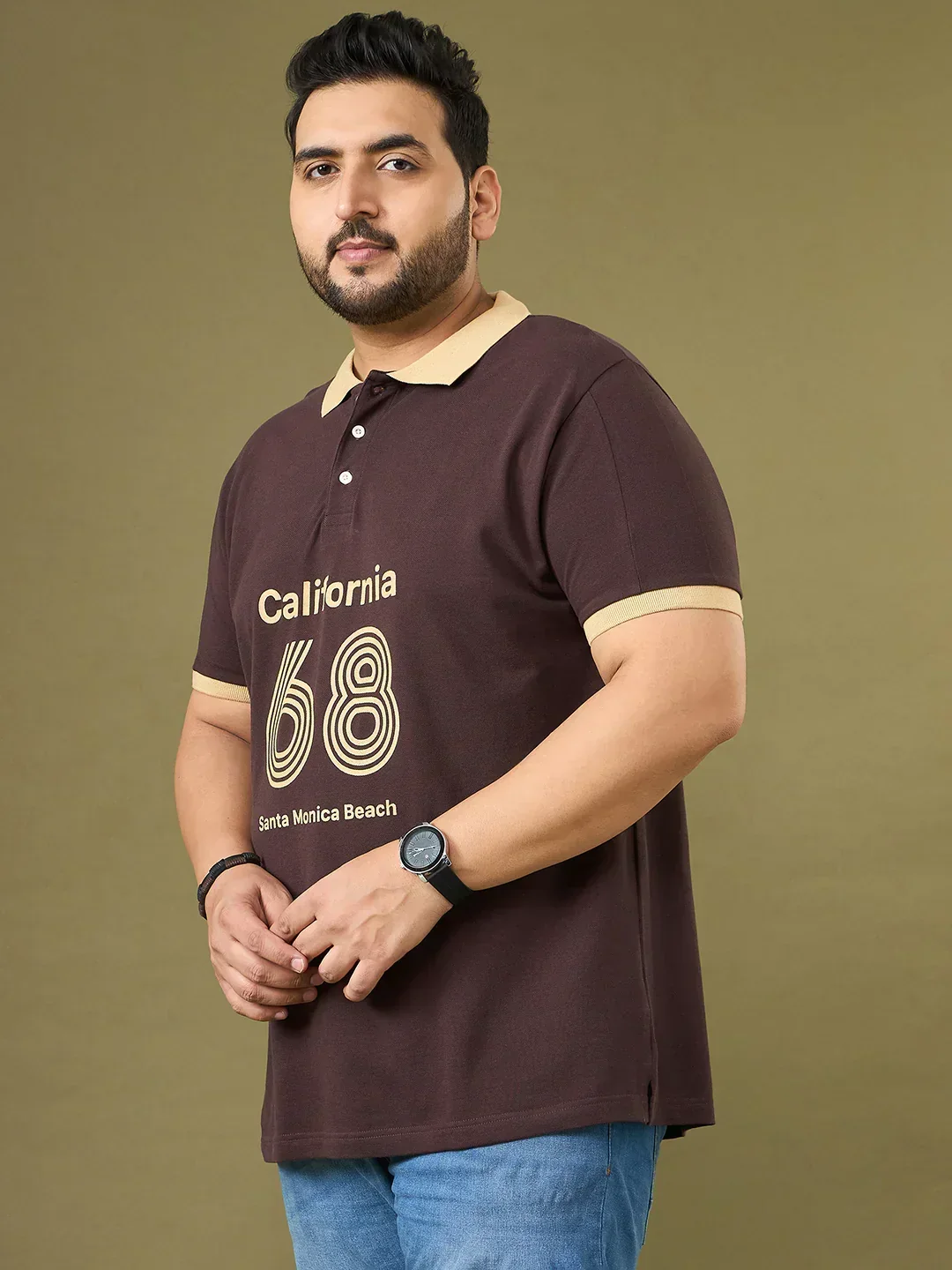 Men Plus Size Surfside Polo Tshirt - Image 5