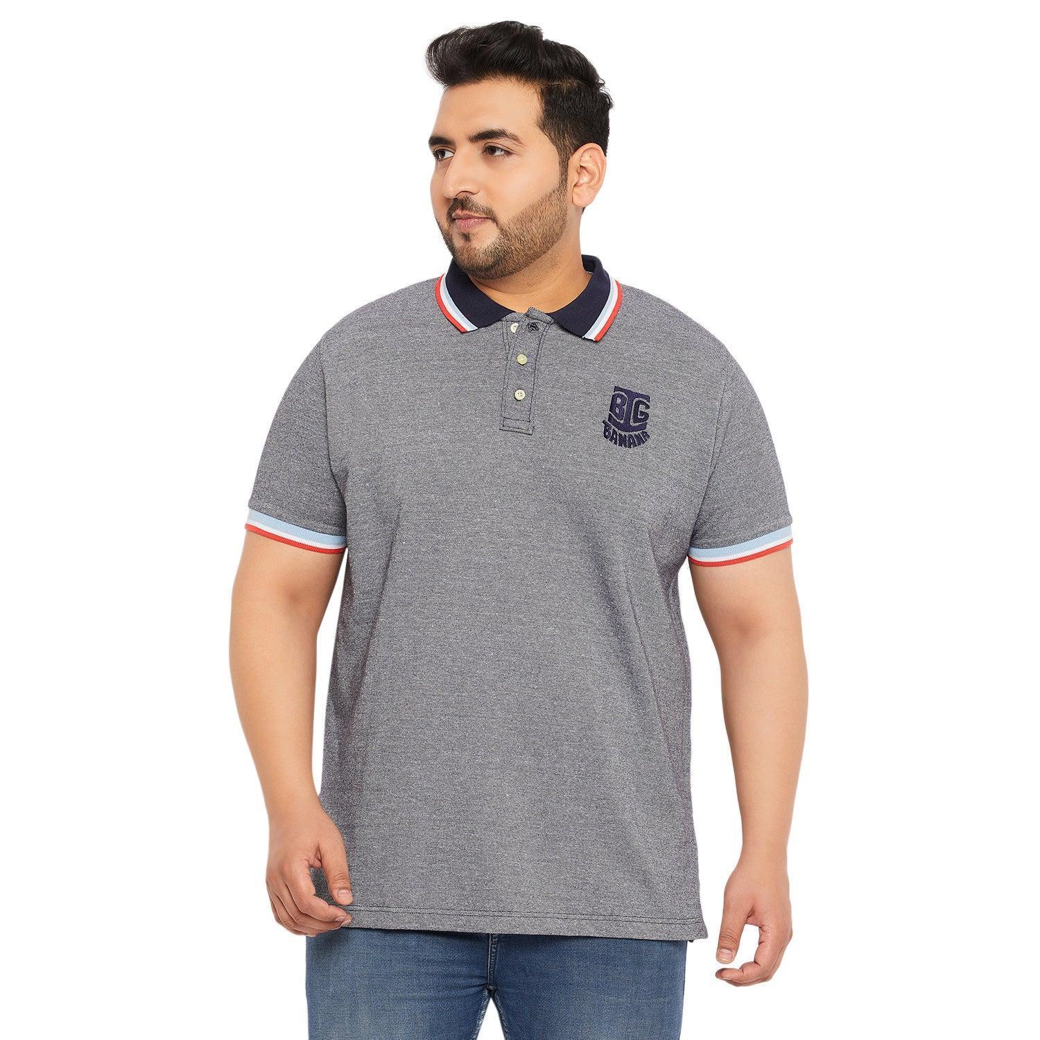 Men Plus Size Tecla Solid Polo Tshirt - Image 2