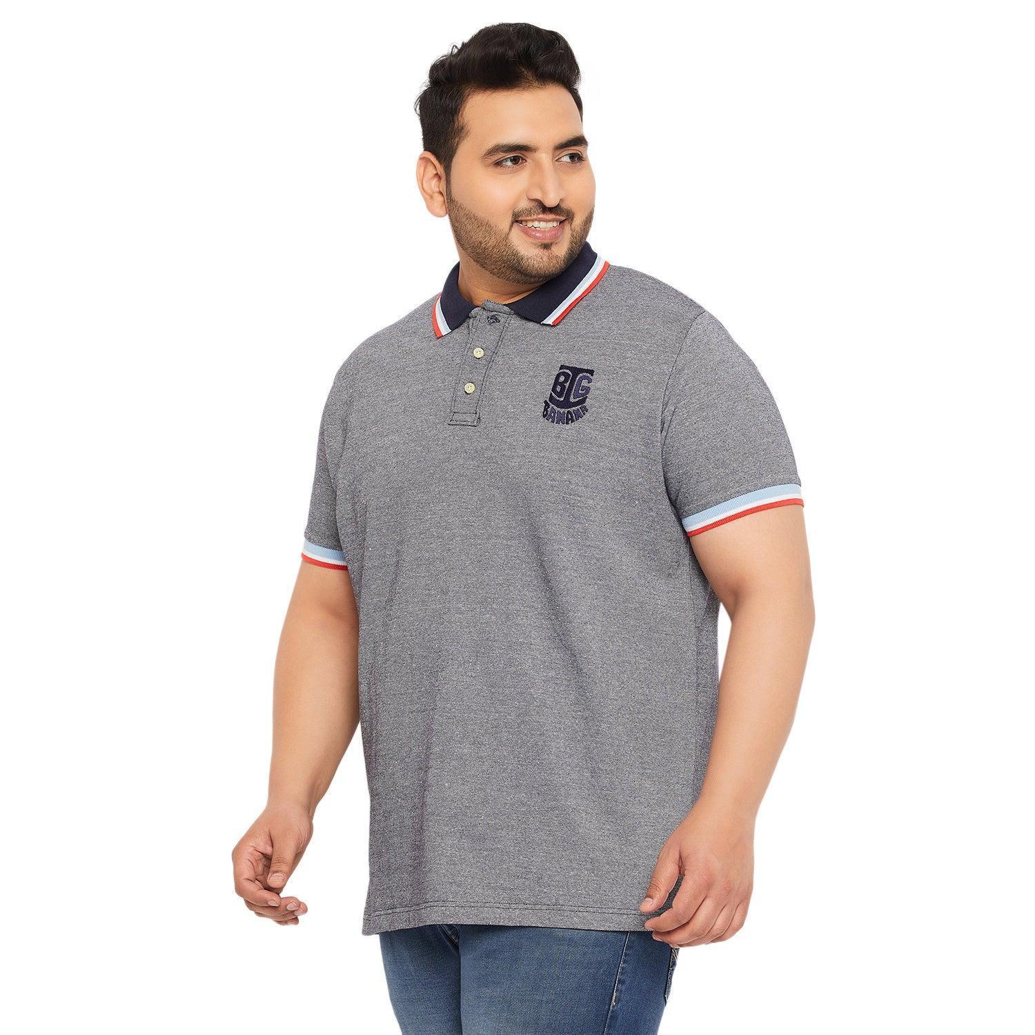 Men Plus Size Tecla Solid Polo Tshirt - Image 3
