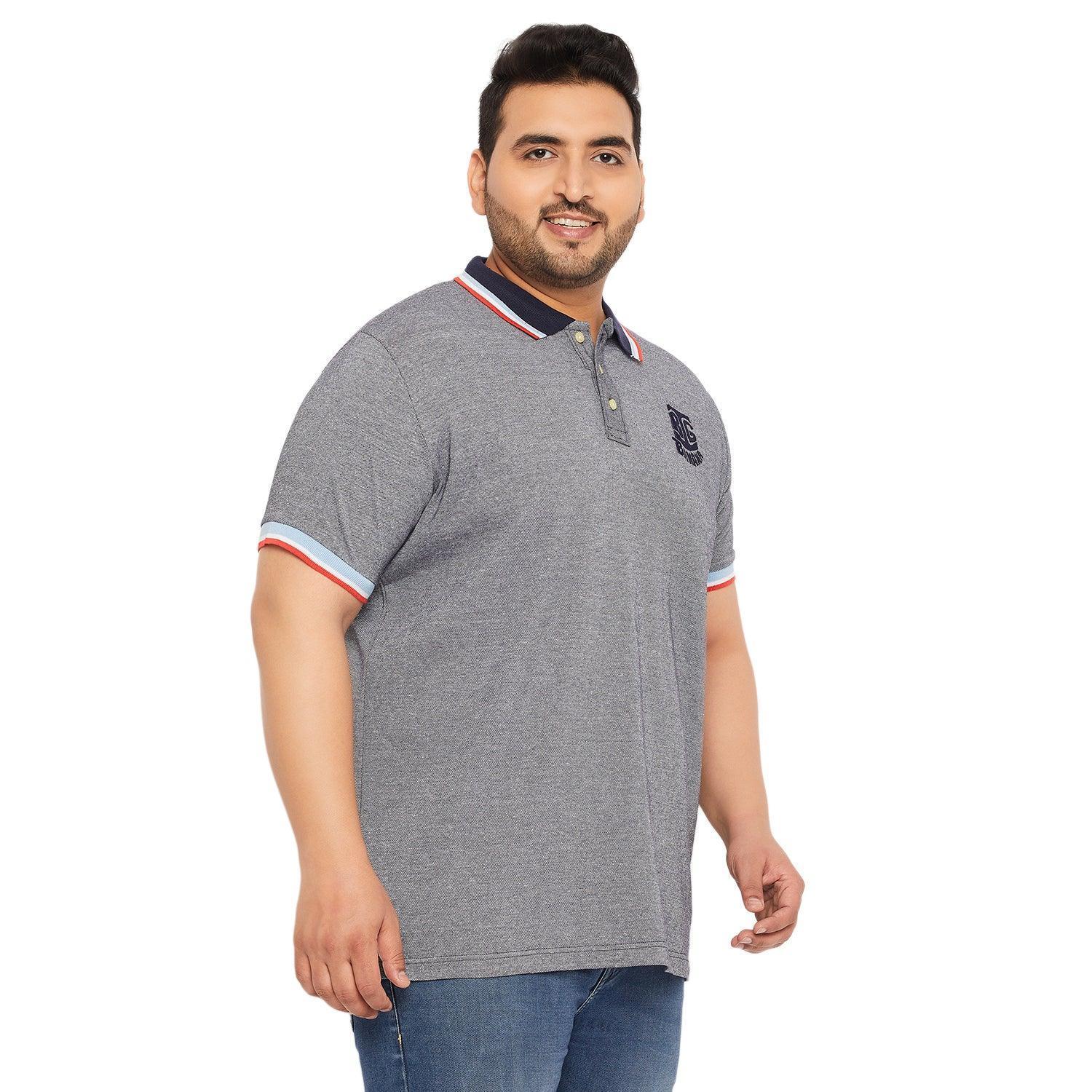 Men Plus Size Tecla Solid Polo Tshirt - Image 4