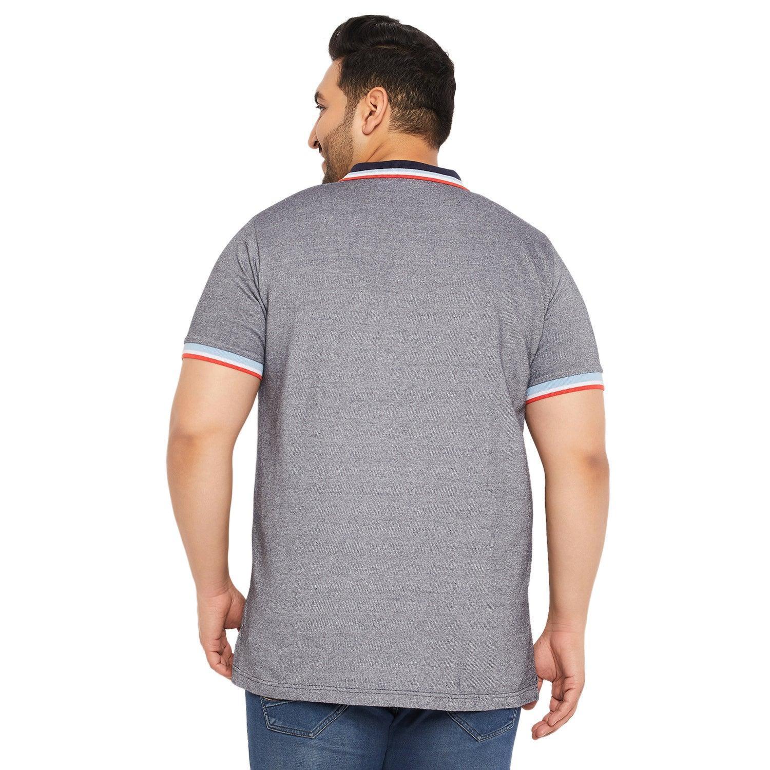 Men Plus Size Tecla Solid Polo Tshirt - Image 5
