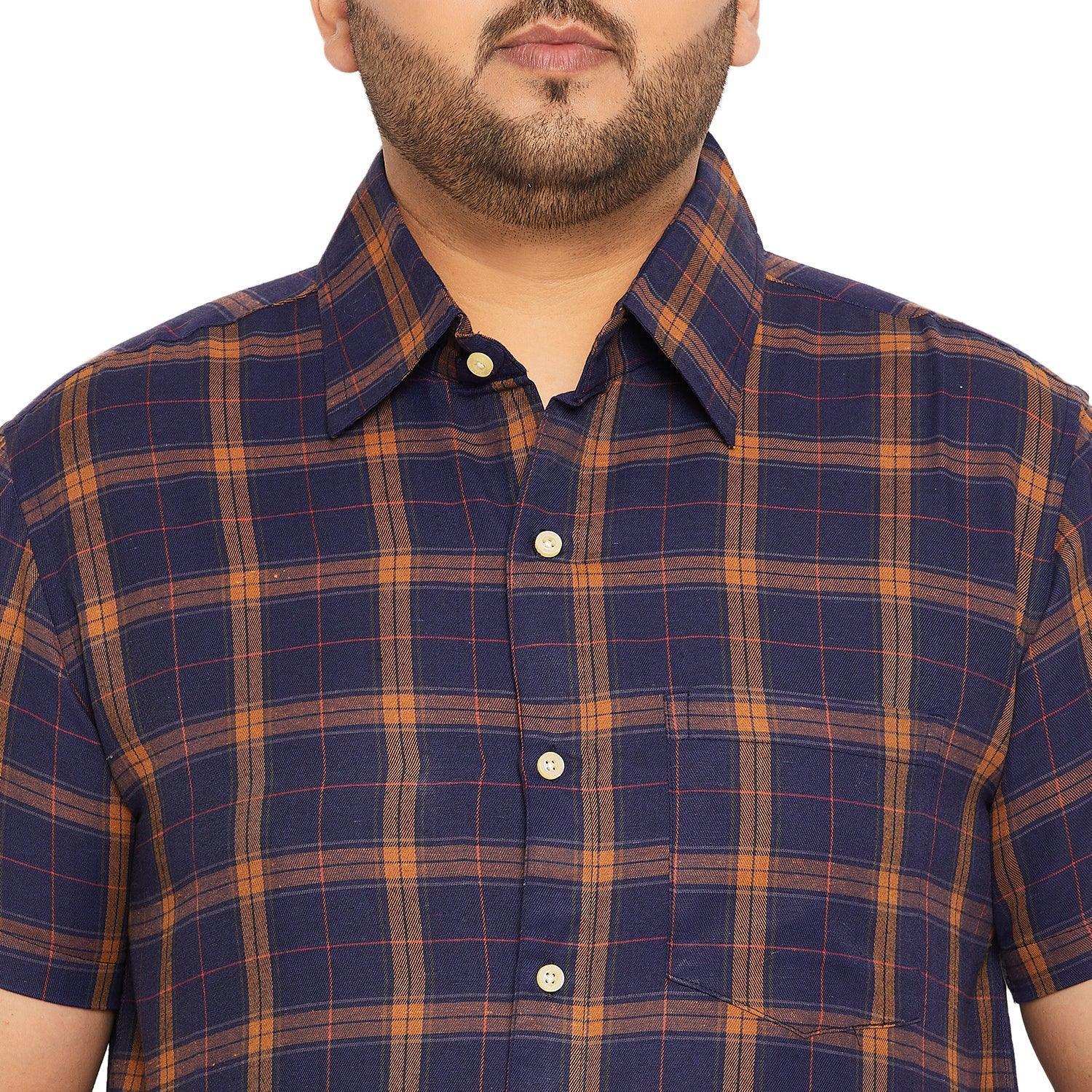 Men Plus Size Thistle Checked Shirt - Image 6