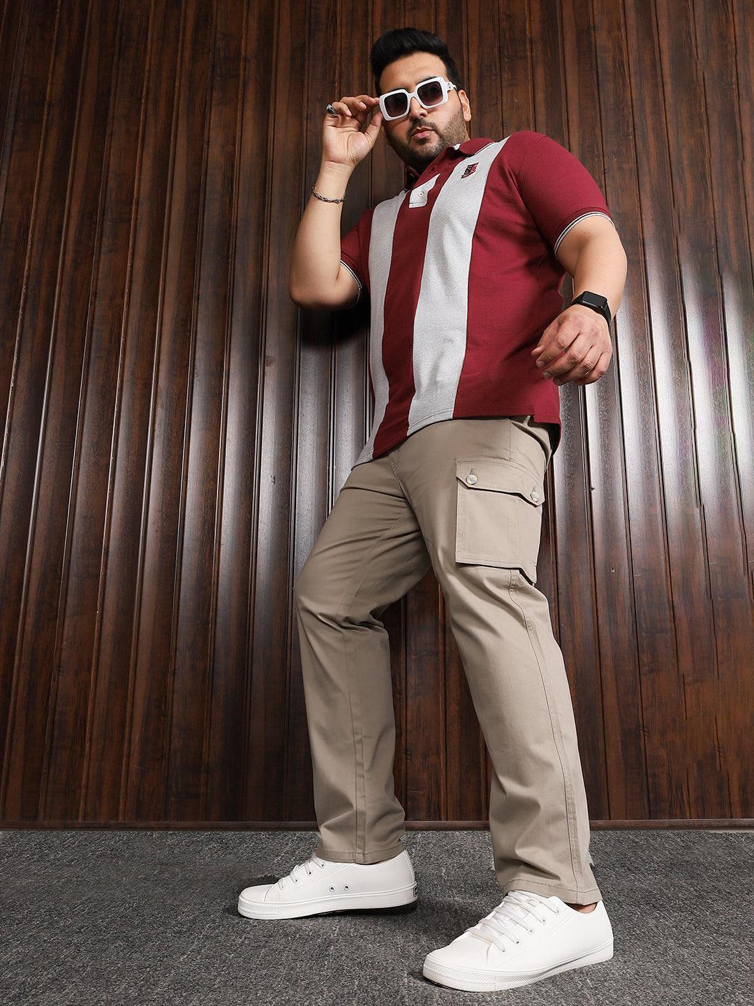 Men Plus Size Titman Solid Trouser - Image 2