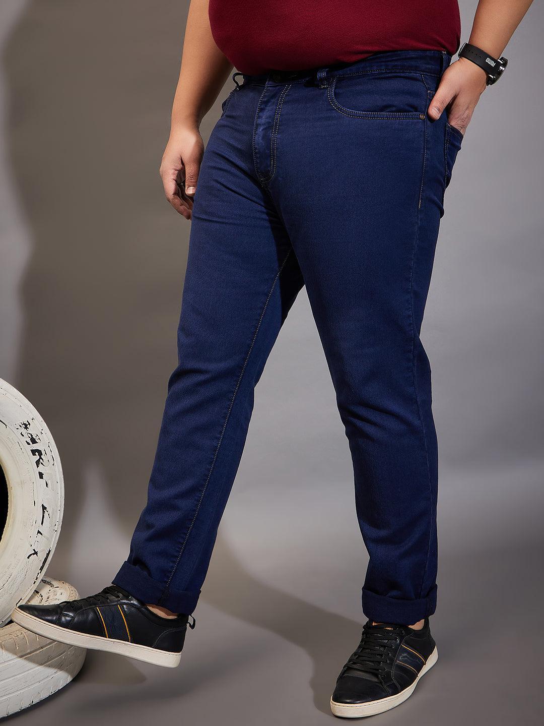 Men Plus Size Toast-A Solid Jeans - Image 3