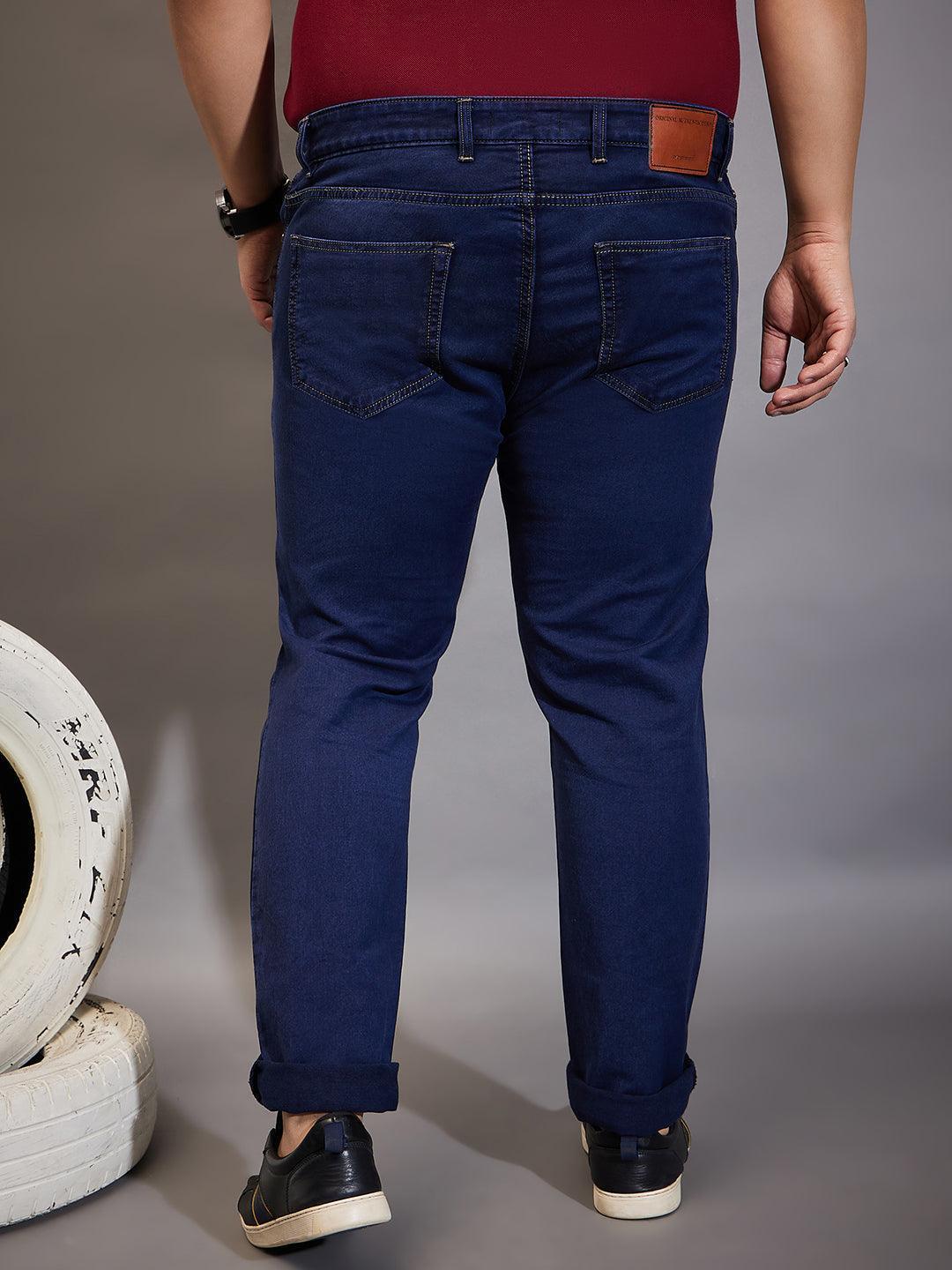 Men Plus Size Toast-A Solid Jeans - Image 5