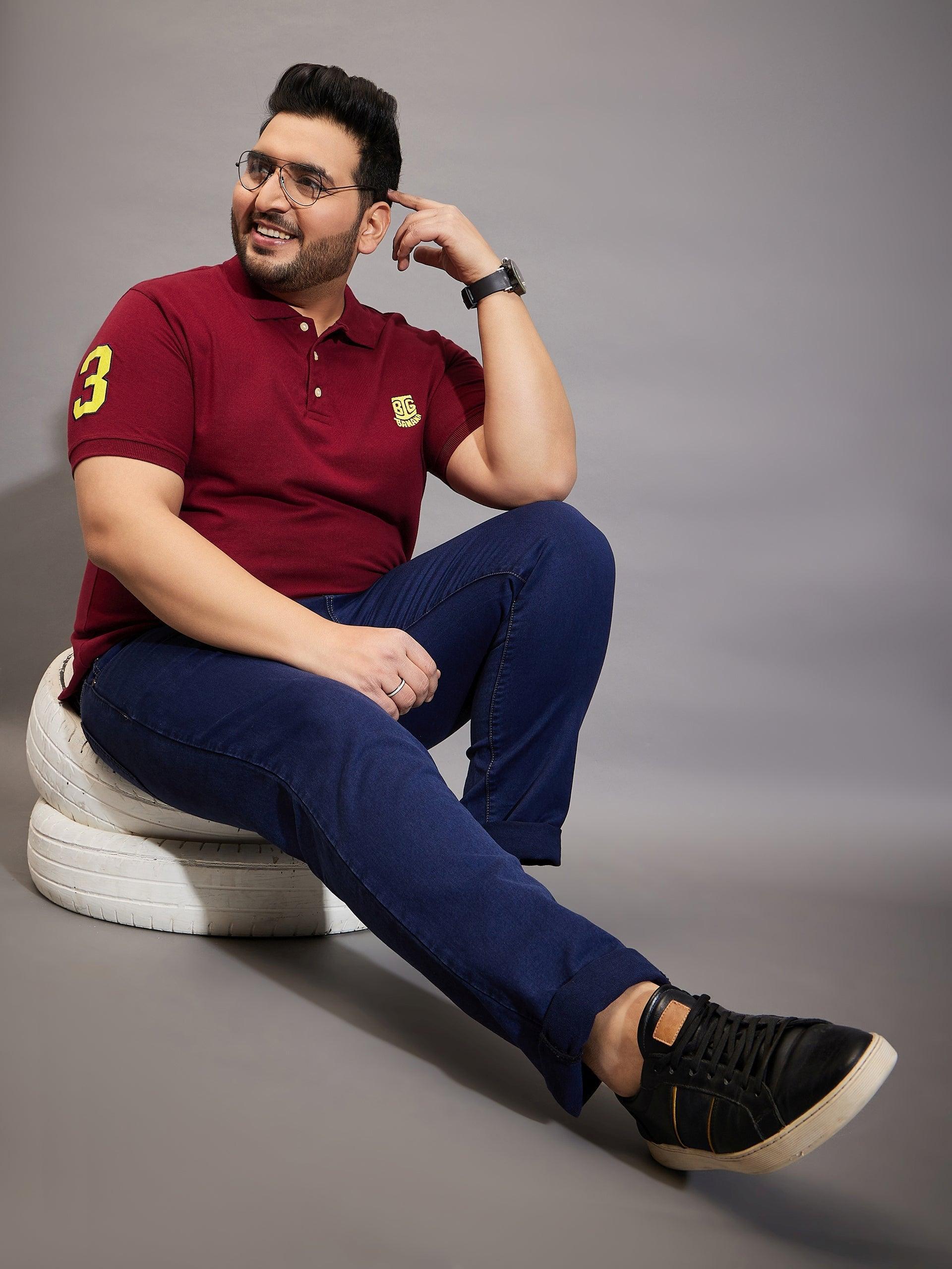 Men Plus Size Toast-A Solid Jeans - Image 6