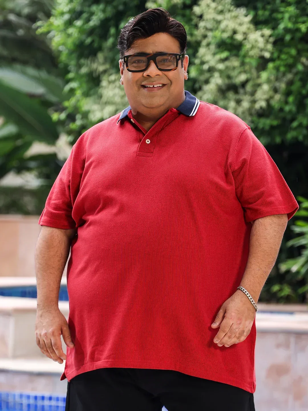 Men Plus Size Tokyo Solid Polo Tshirt - Image 2