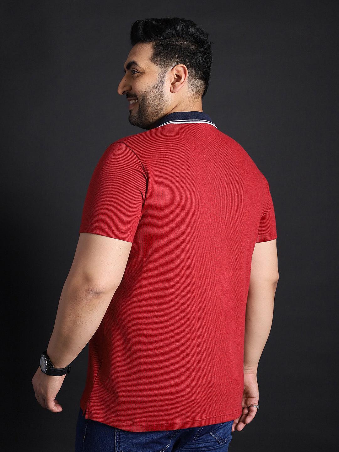 Men Plus Size Tokyo Solid Polo Tshirt - Image 7