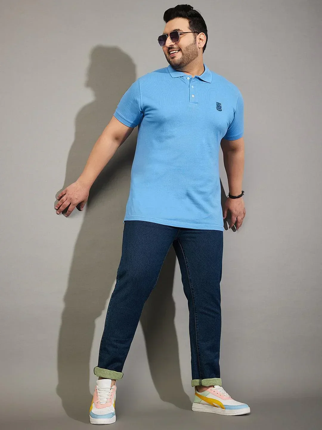 Men Plus Size Treadstone Tinted Washed Jeans - Image 2