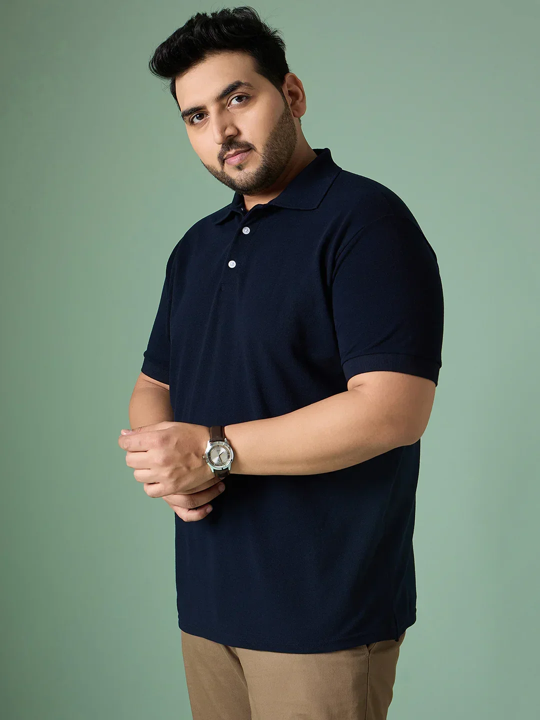 Men Plus Size Trendyx Polo Tshirt - Image 3