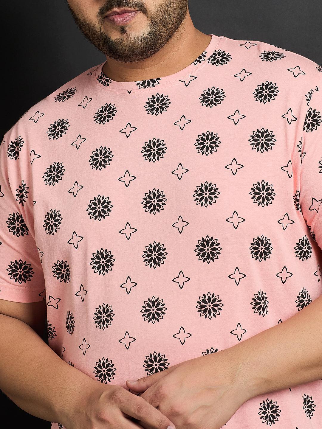 Men Plus Size Tucson Printed Round Neck Tshirt - Image 7