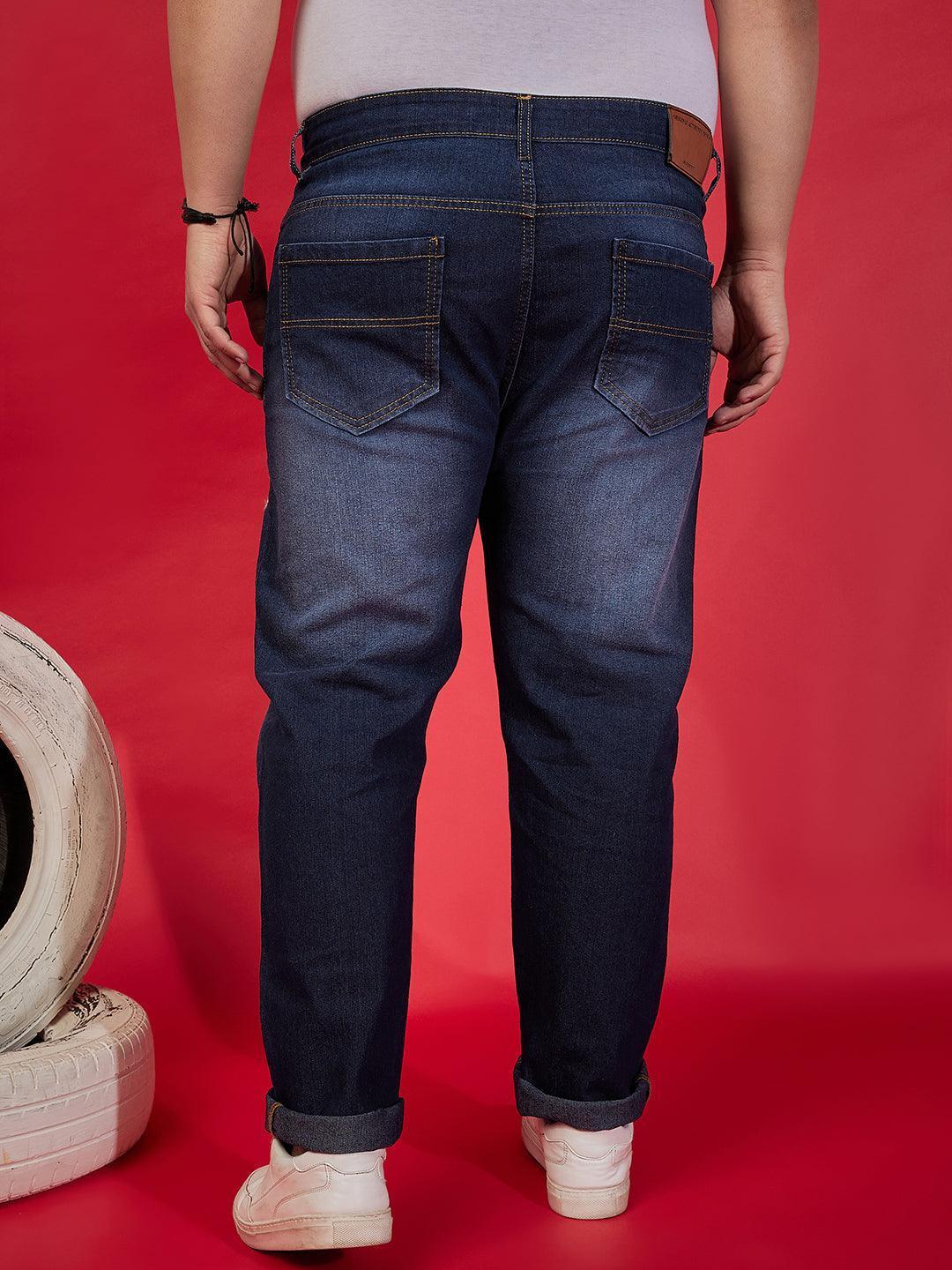 Men Plus Size Vanko Washed Jeans - Image 5