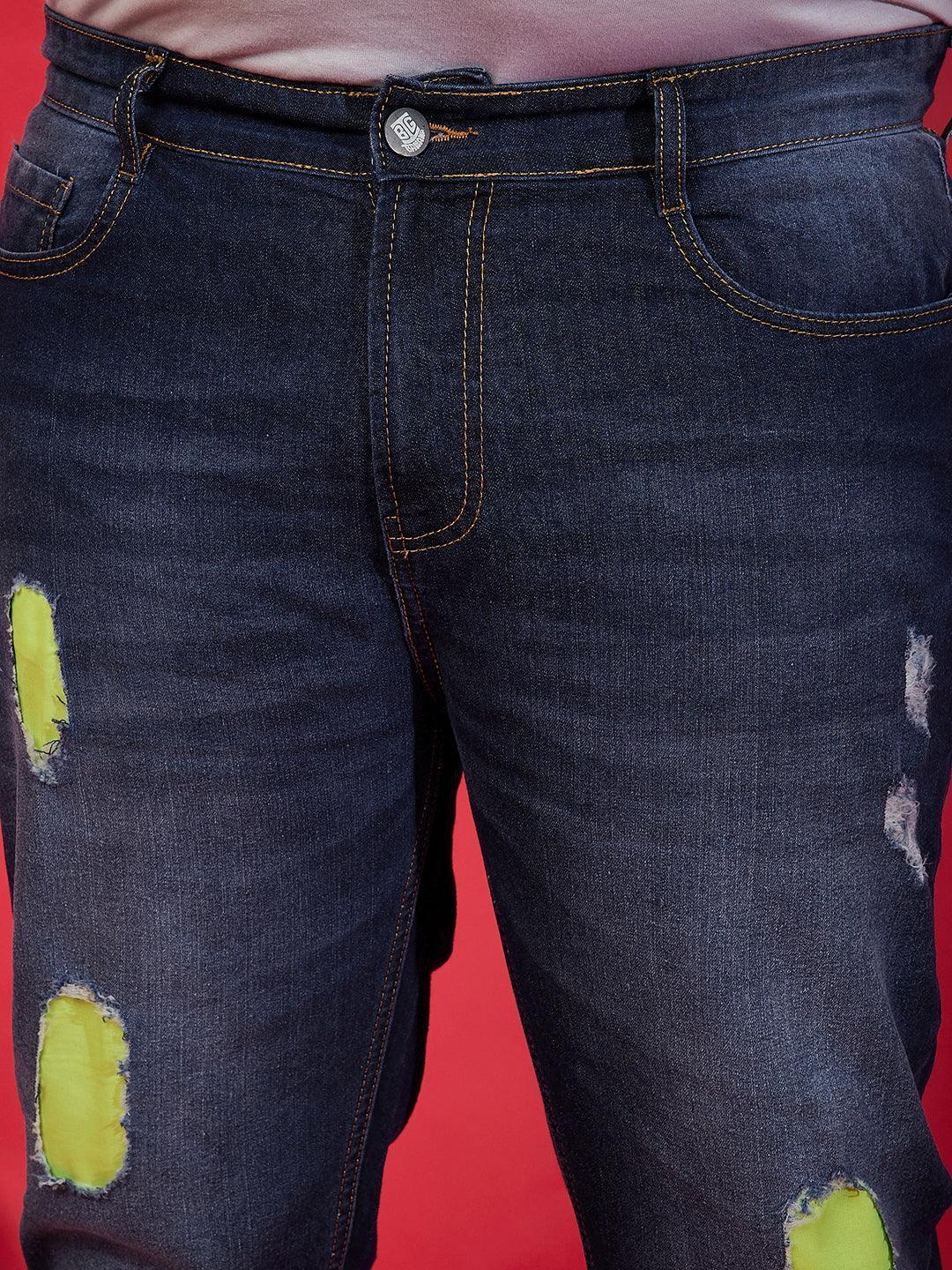 Men Plus Size Vanko Washed Jeans - Image 6
