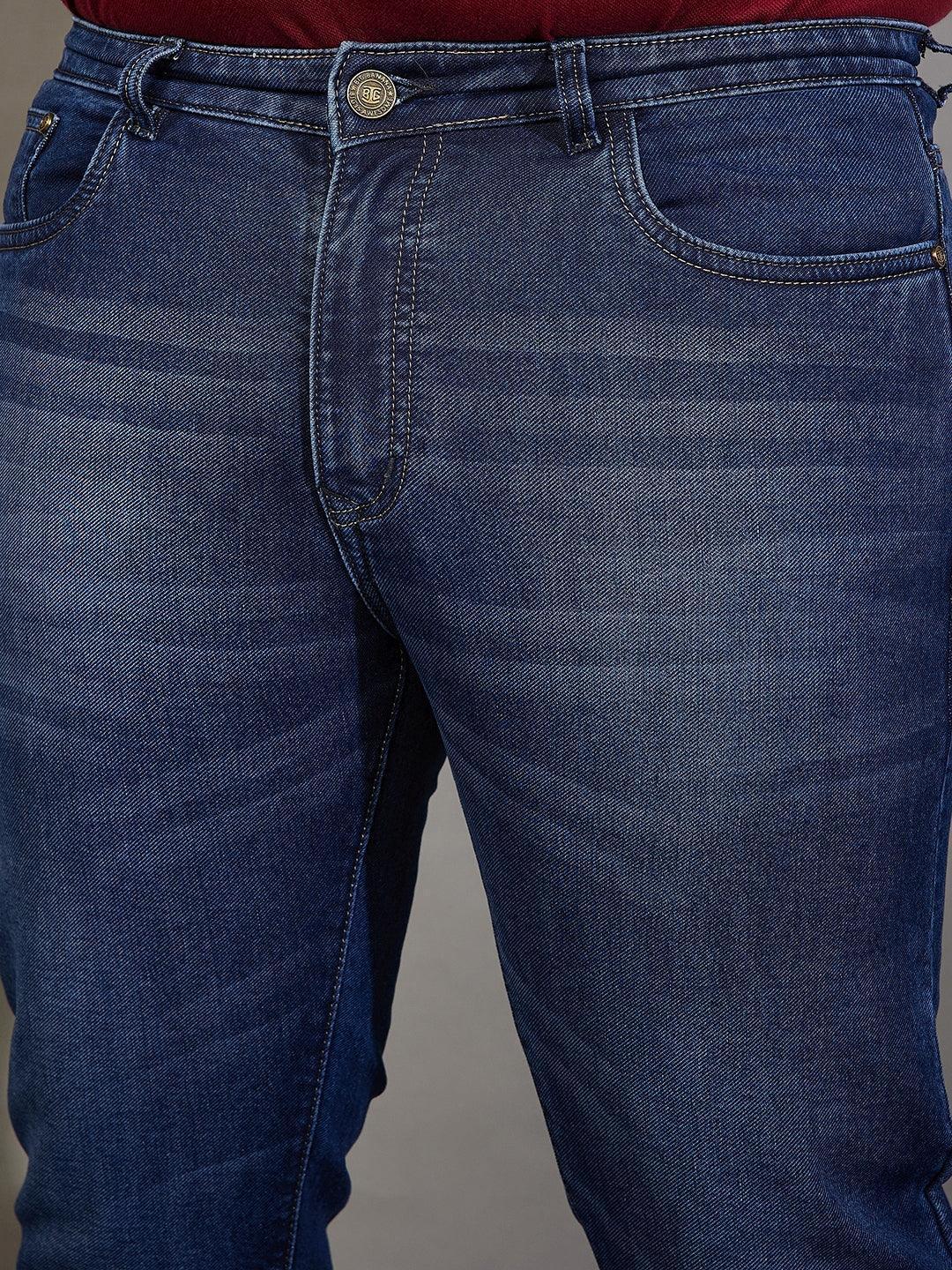 Men Plus Size Vipazu Solid Jeans - Image 7