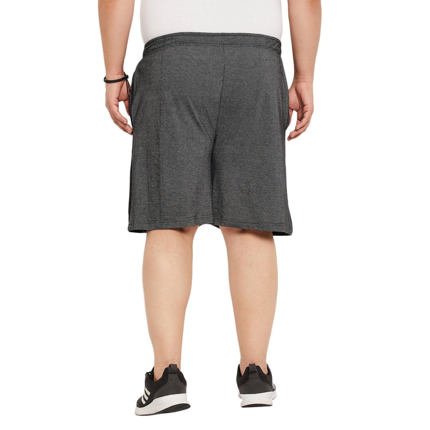 Men Plus Size Volcano Textured Shorts - Image 5